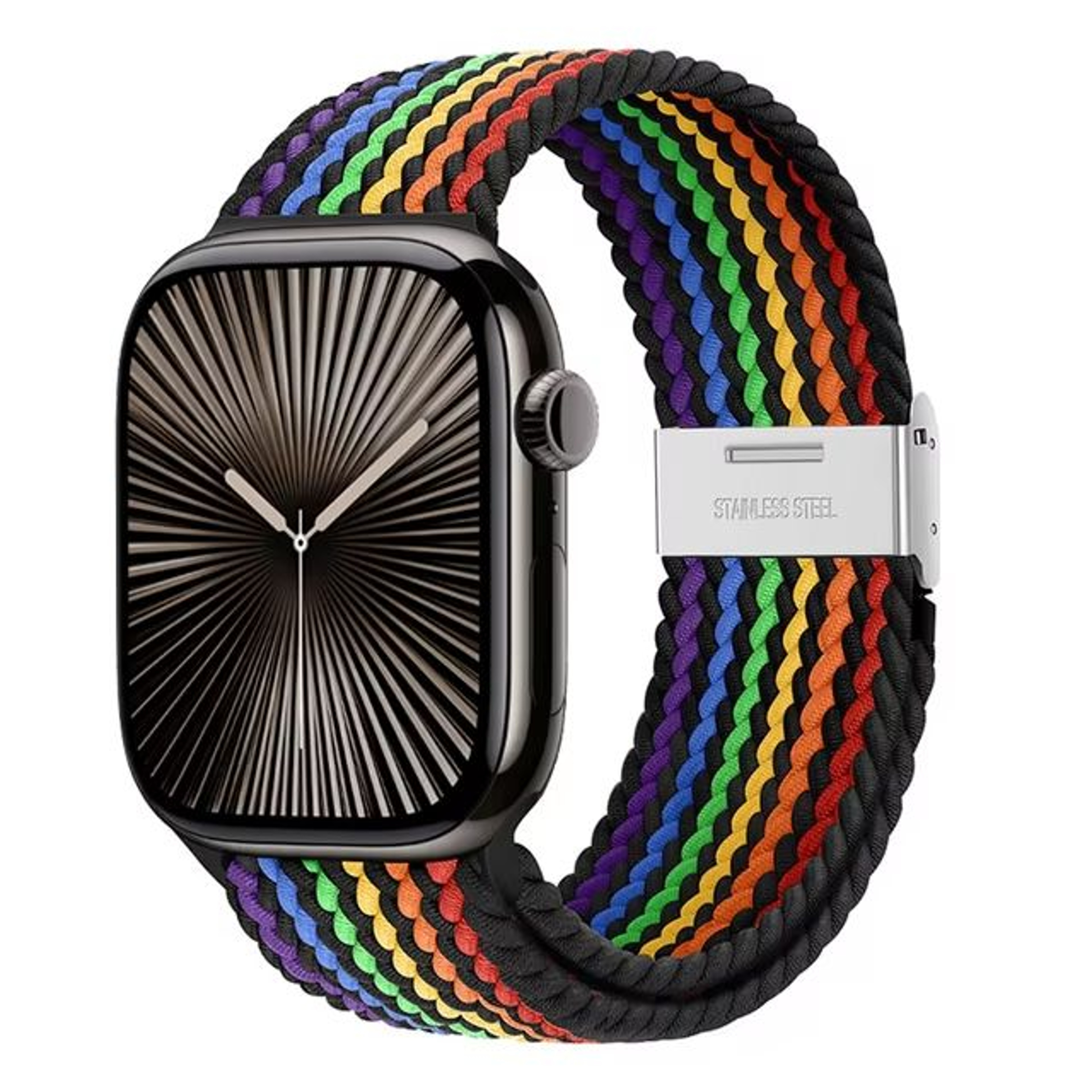 Braided Loop Strap For Apple Watch  Comfortable IWatch Band 8