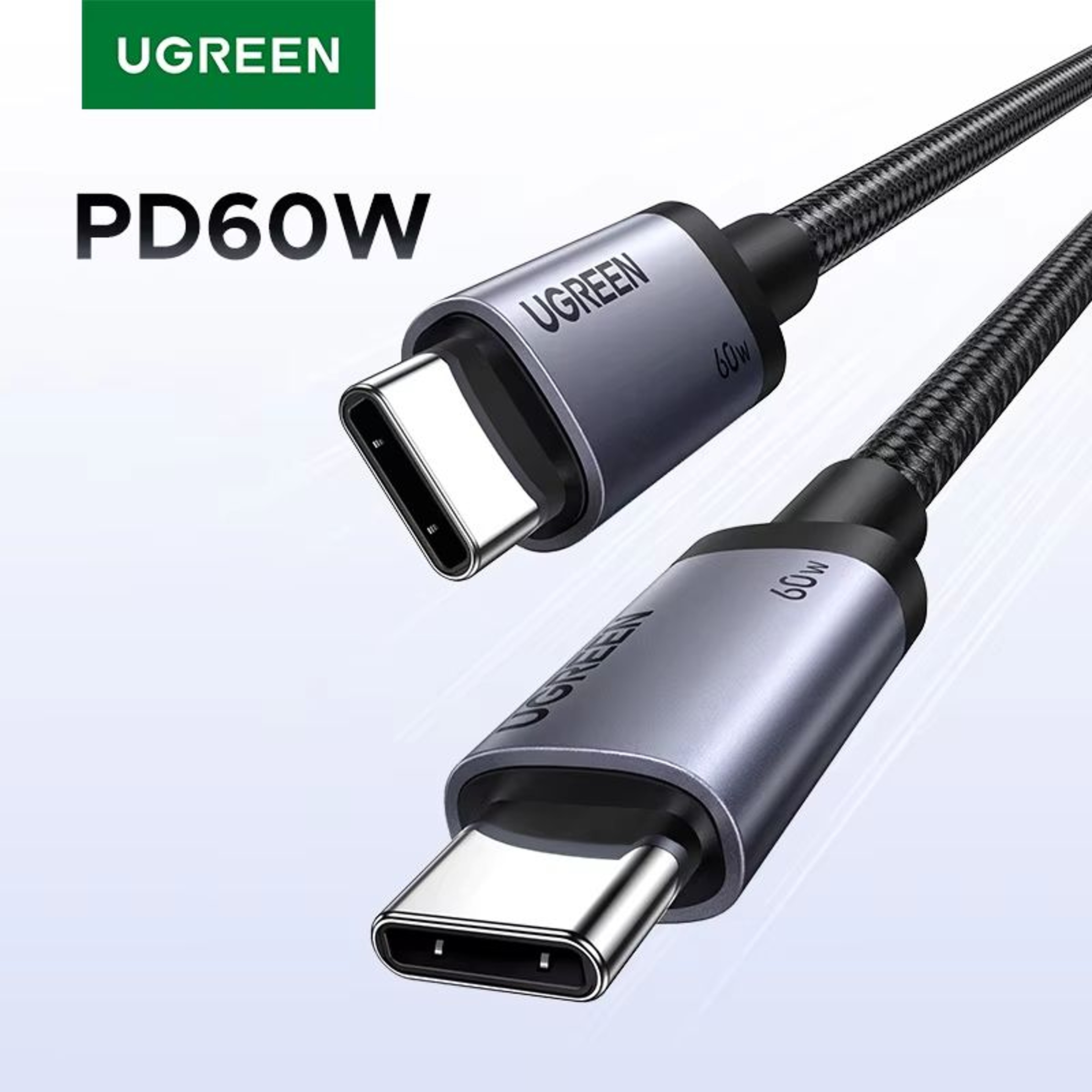 UGREEN USBC PD60W Fast Charging Cable  HighSpeed Data  Power Delivery Cord For IPhone 171615 Samsun 0