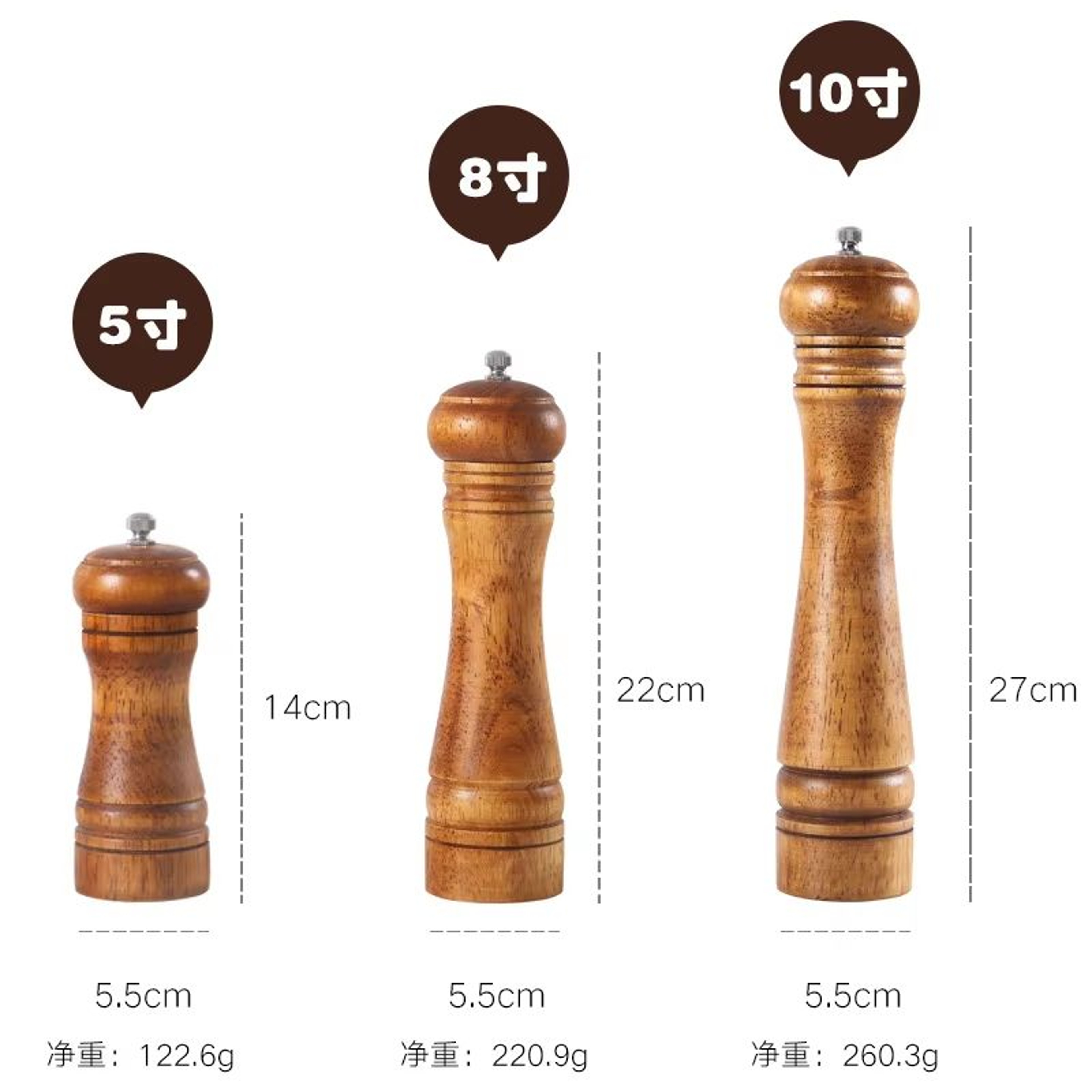 Electric Automatic Salt And Pepper Grinder With LED Light And Adjustable Coarseness 4