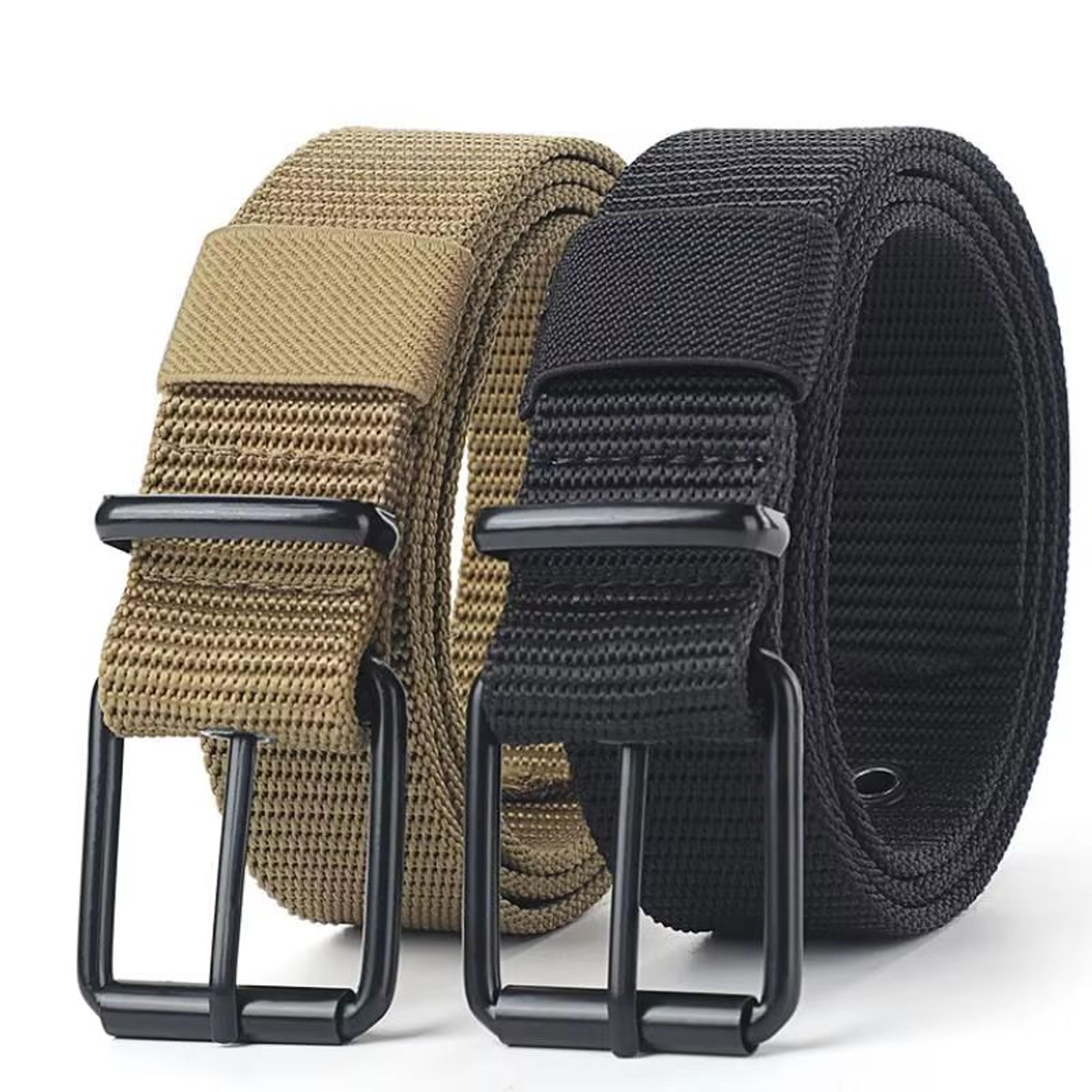 PorousPin Canvas Belt Mens Adjustable Pin Buckle Training And Denim Belt 0