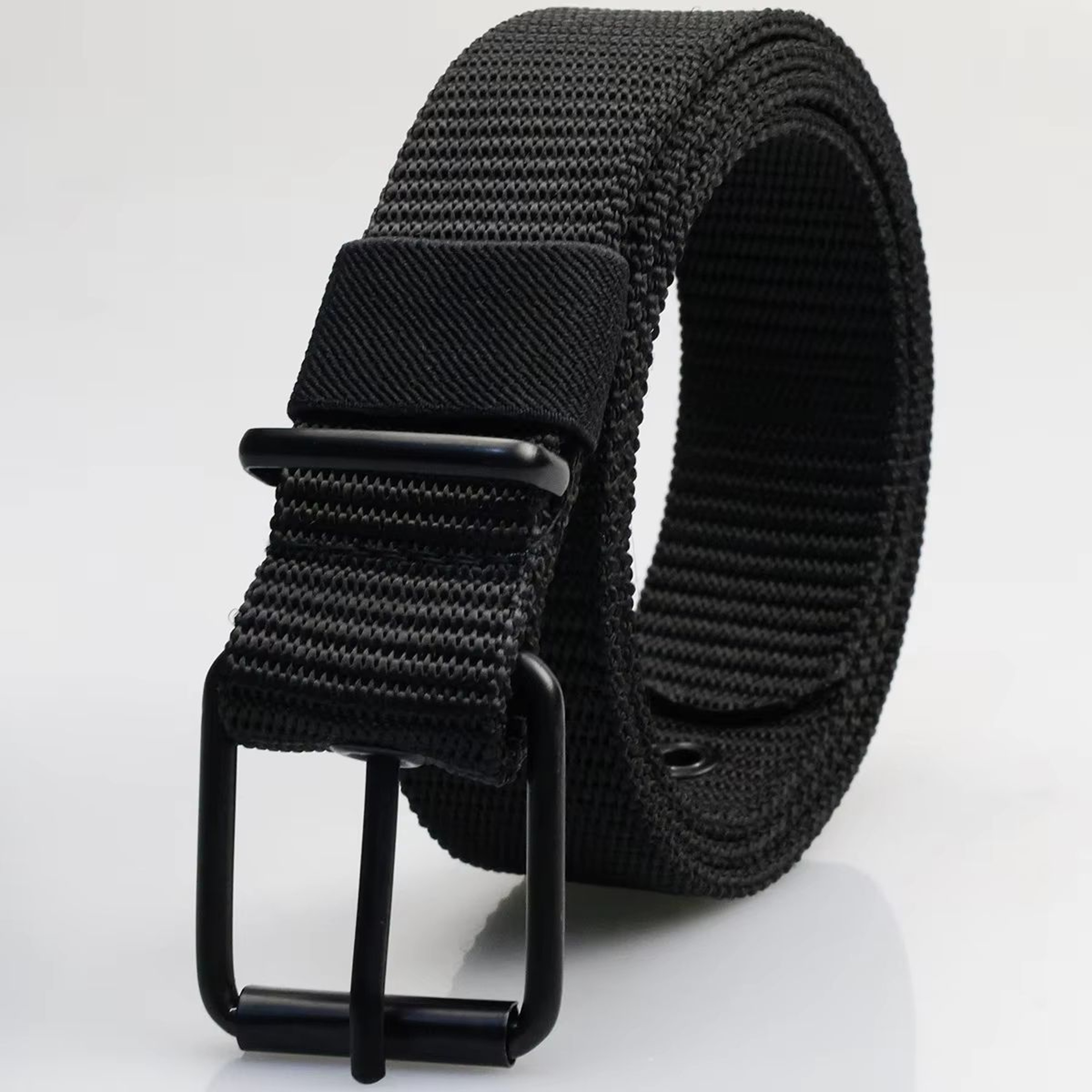 PorousPin Canvas Belt Mens Adjustable Pin Buckle Training And Denim Belt 6