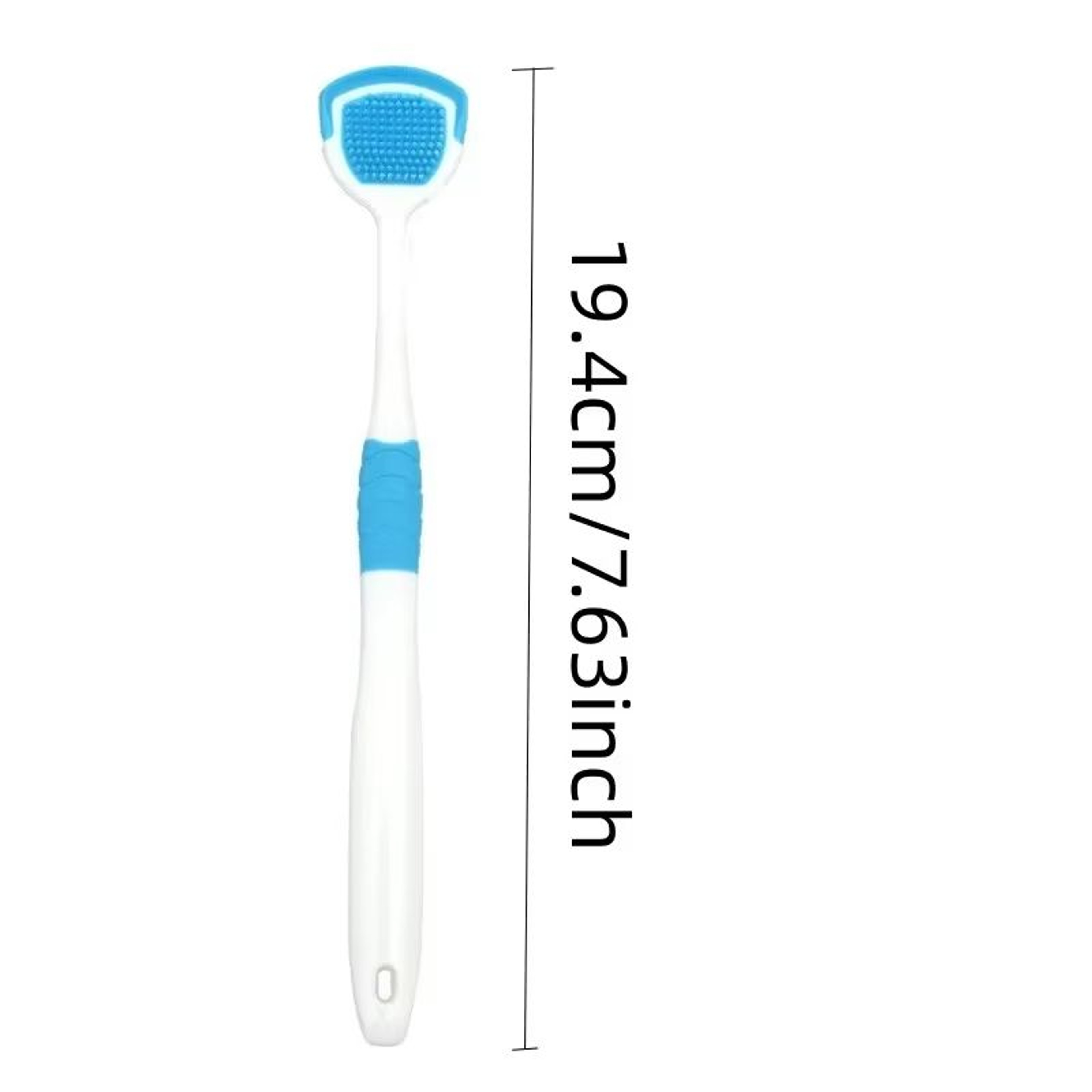 FreshSweep SoftHair Silicone Tongue Scraper For Oral Care 1