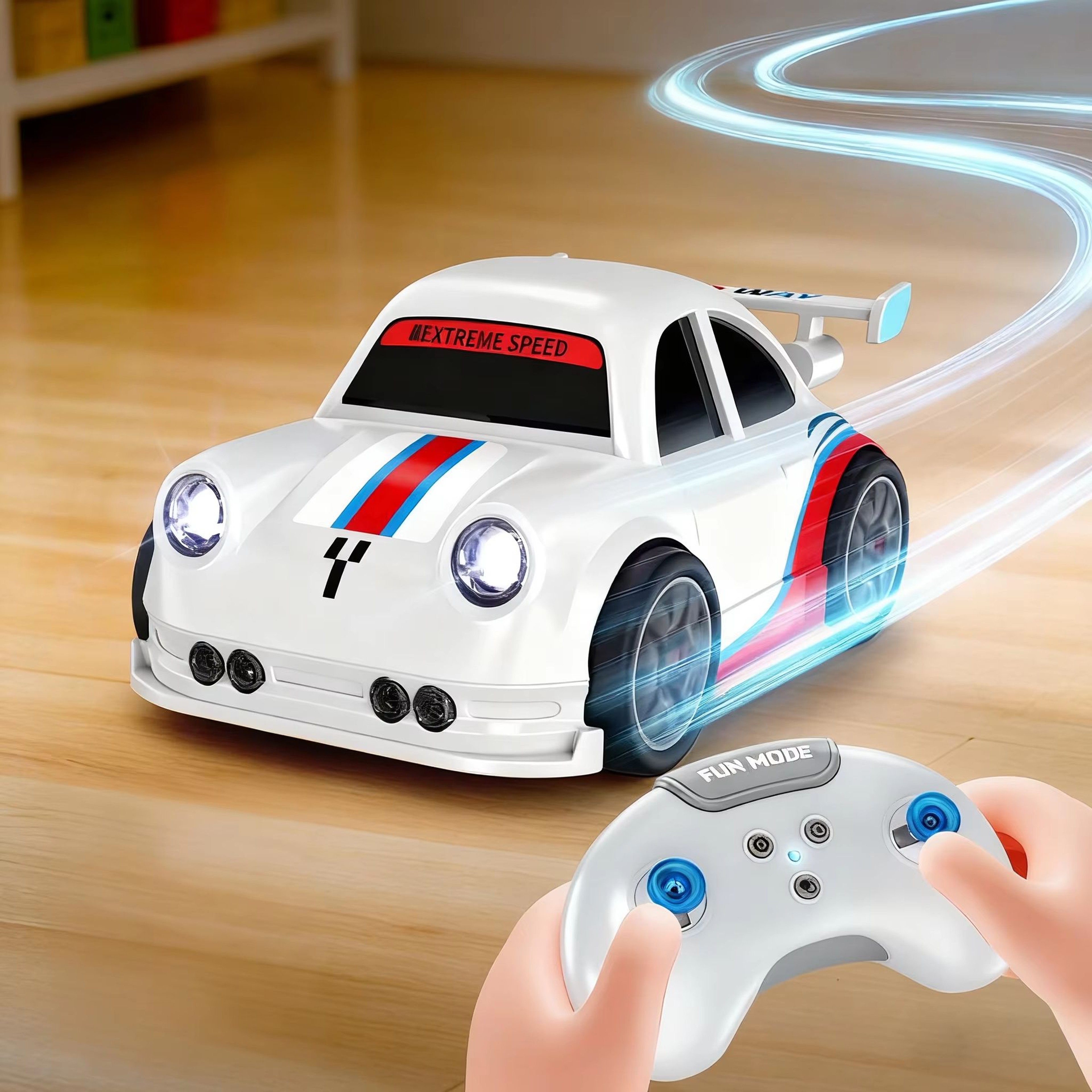Gesture Control 360 Drift Stunt RC Car With Lights And Music 2