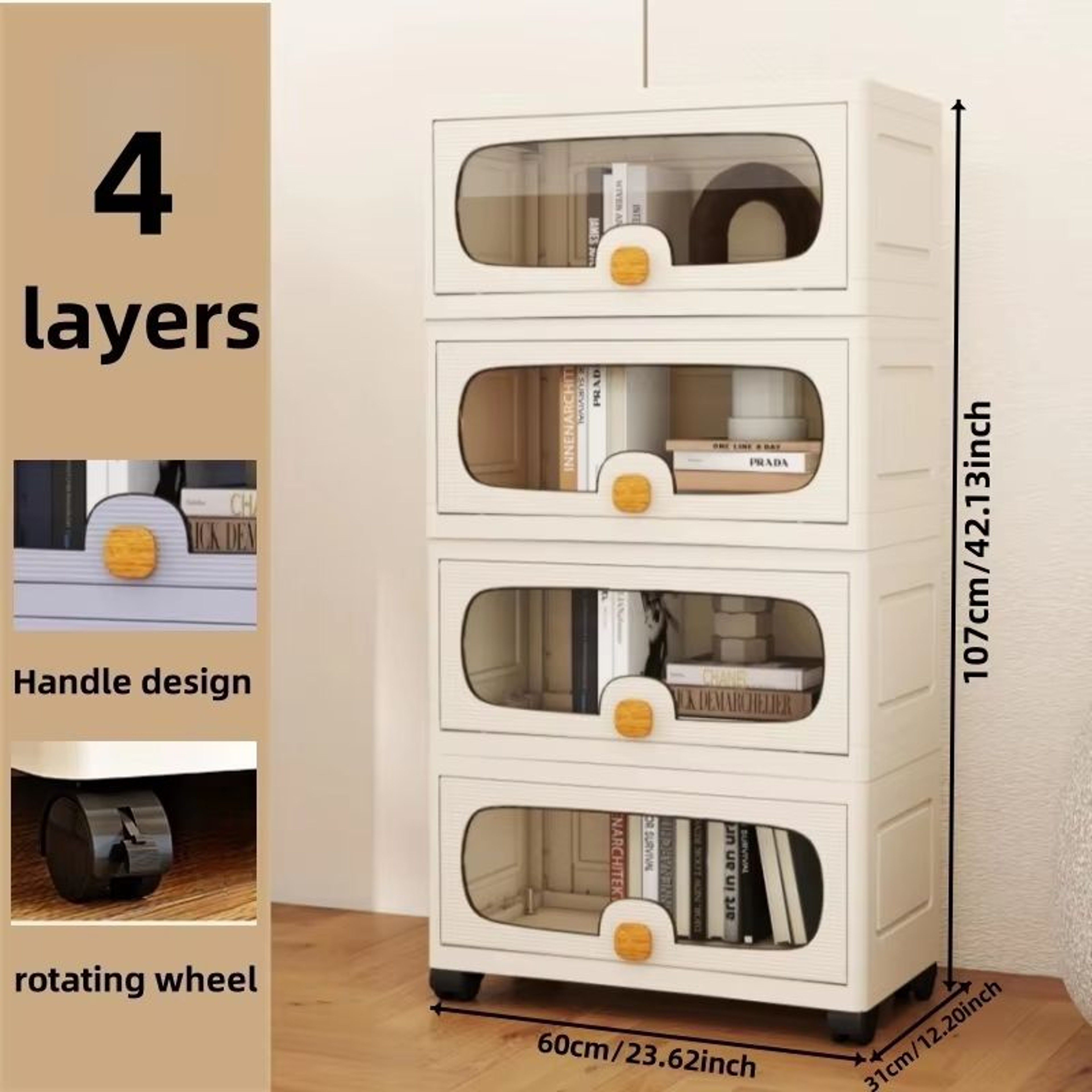 HomeMax 2362 Inches Extra Large MultiLayer Storage Cabinet 8