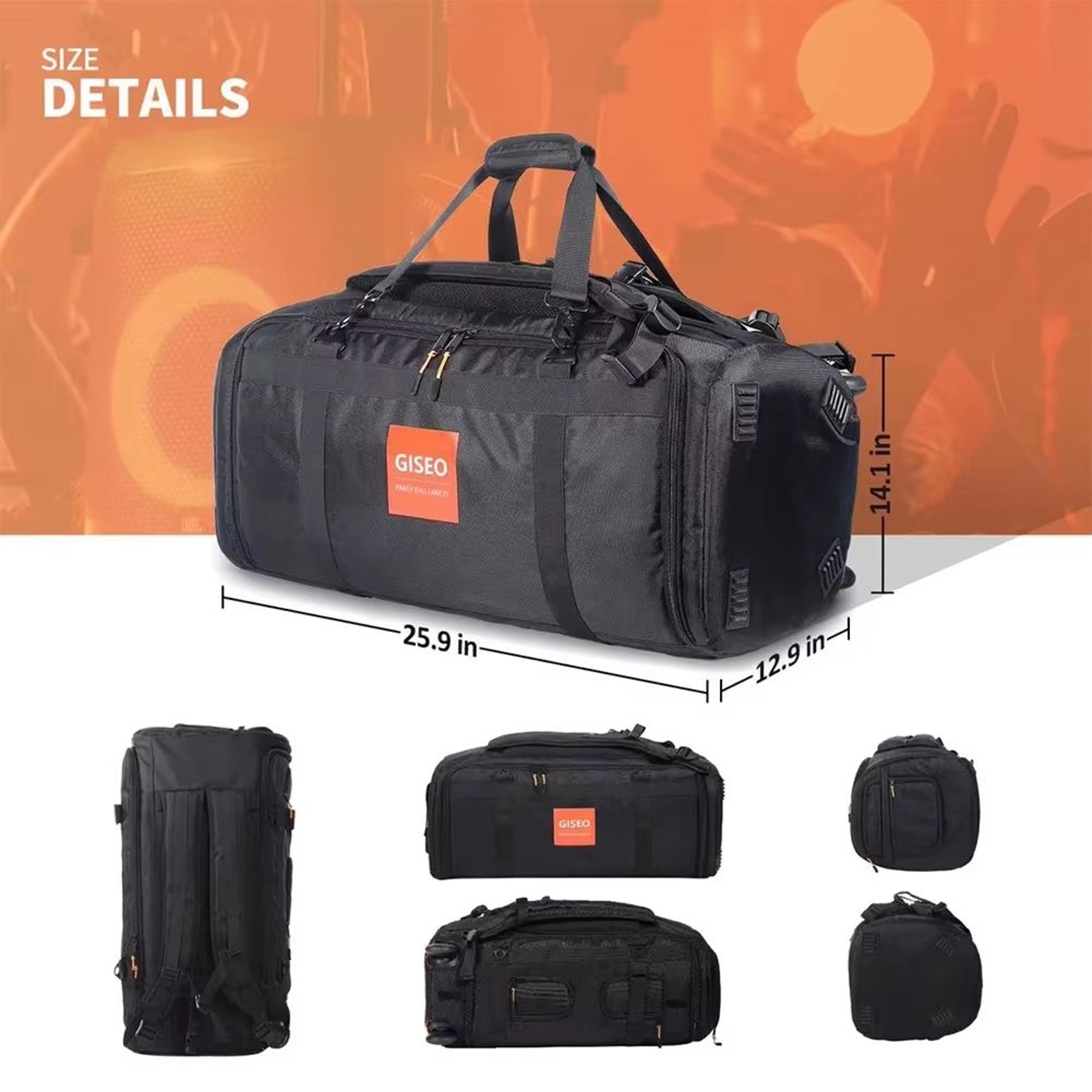 Waterproof Oxford Cloth Carrying Case For JBL PartyBox Portable Speakers 9