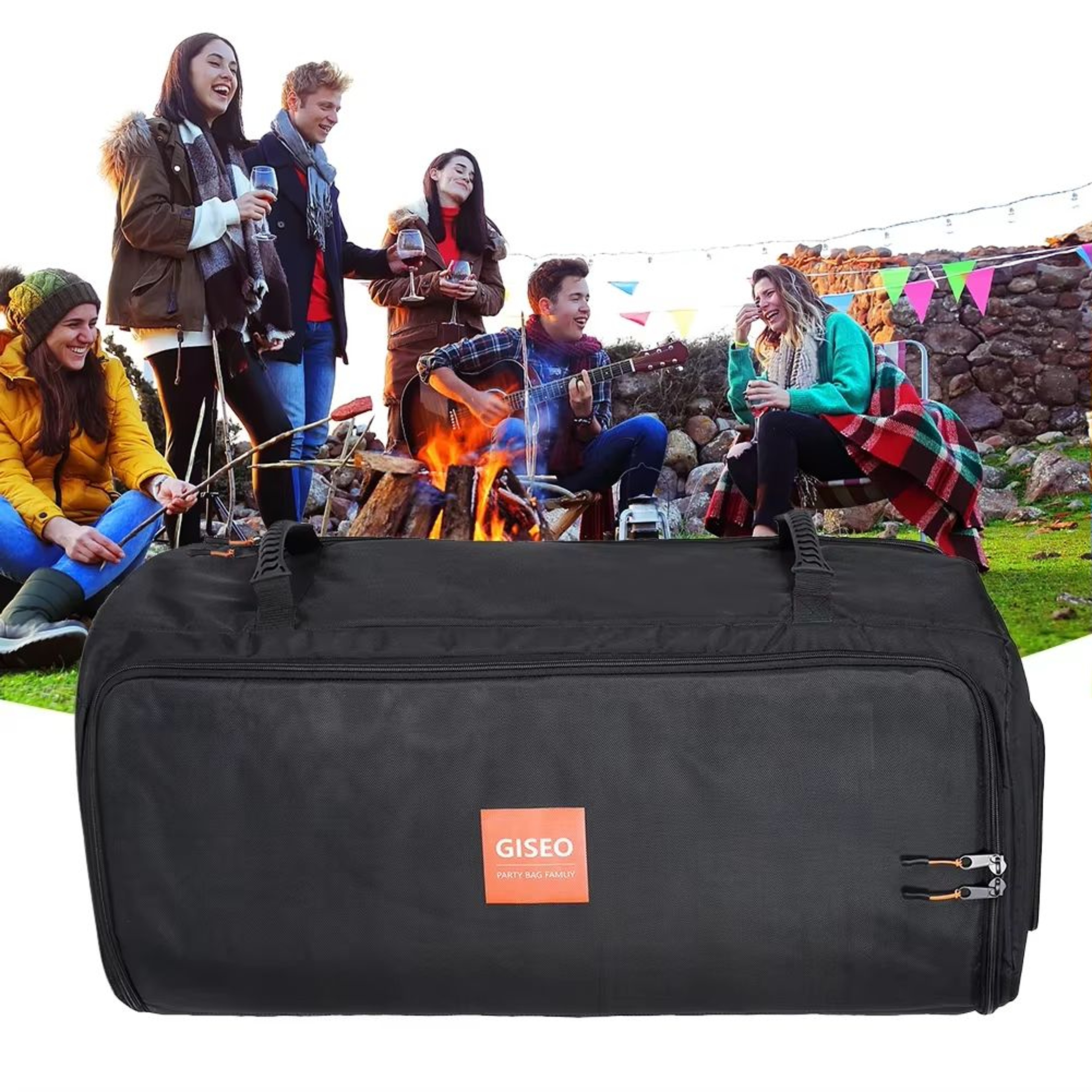 Waterproof Oxford Cloth Carrying Case For JBL PartyBox Portable Speakers 2