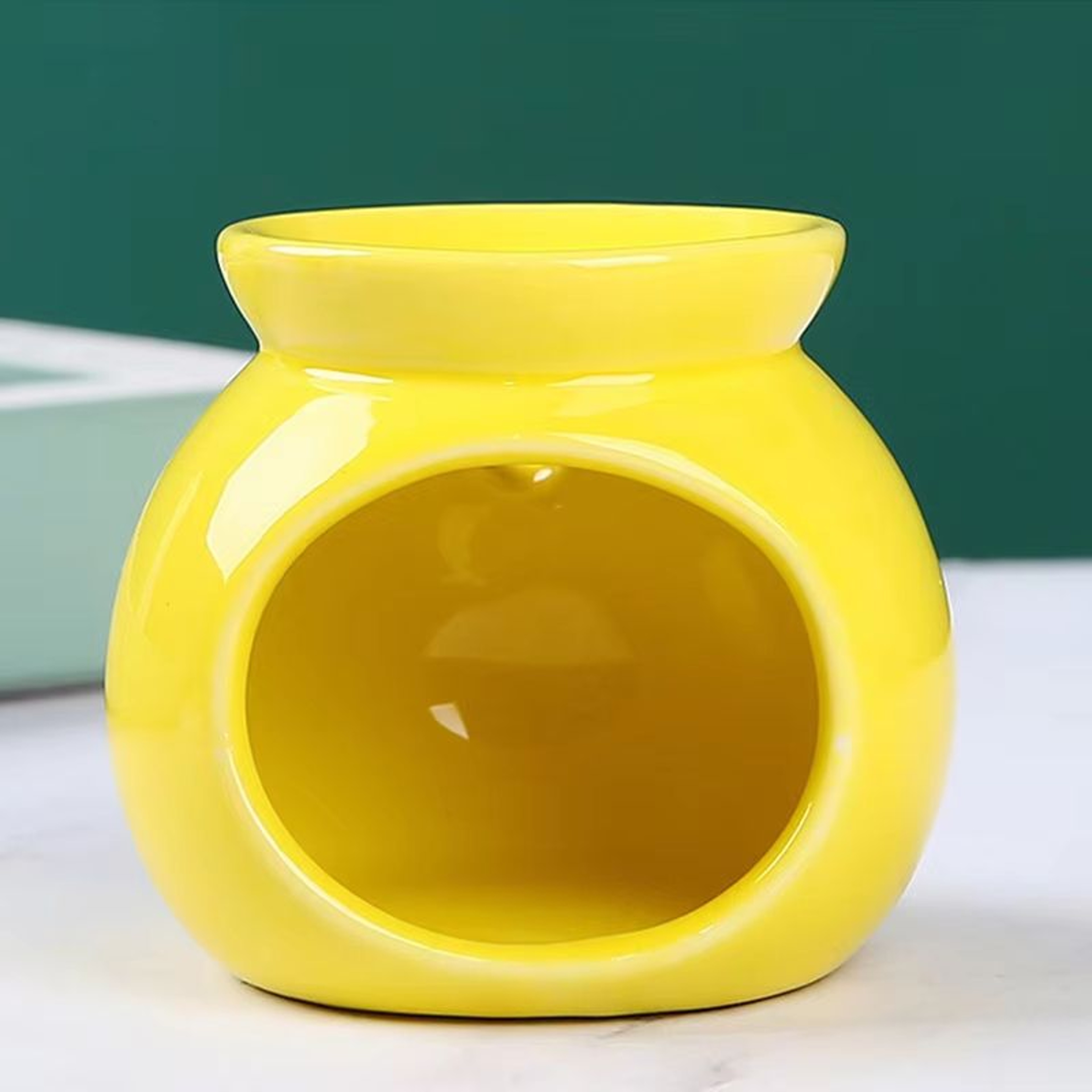 Porcelain Essential Oil Aroma Burner Ceramic Candle Diffuser Minimalist Home Aromatherapy Decor 8