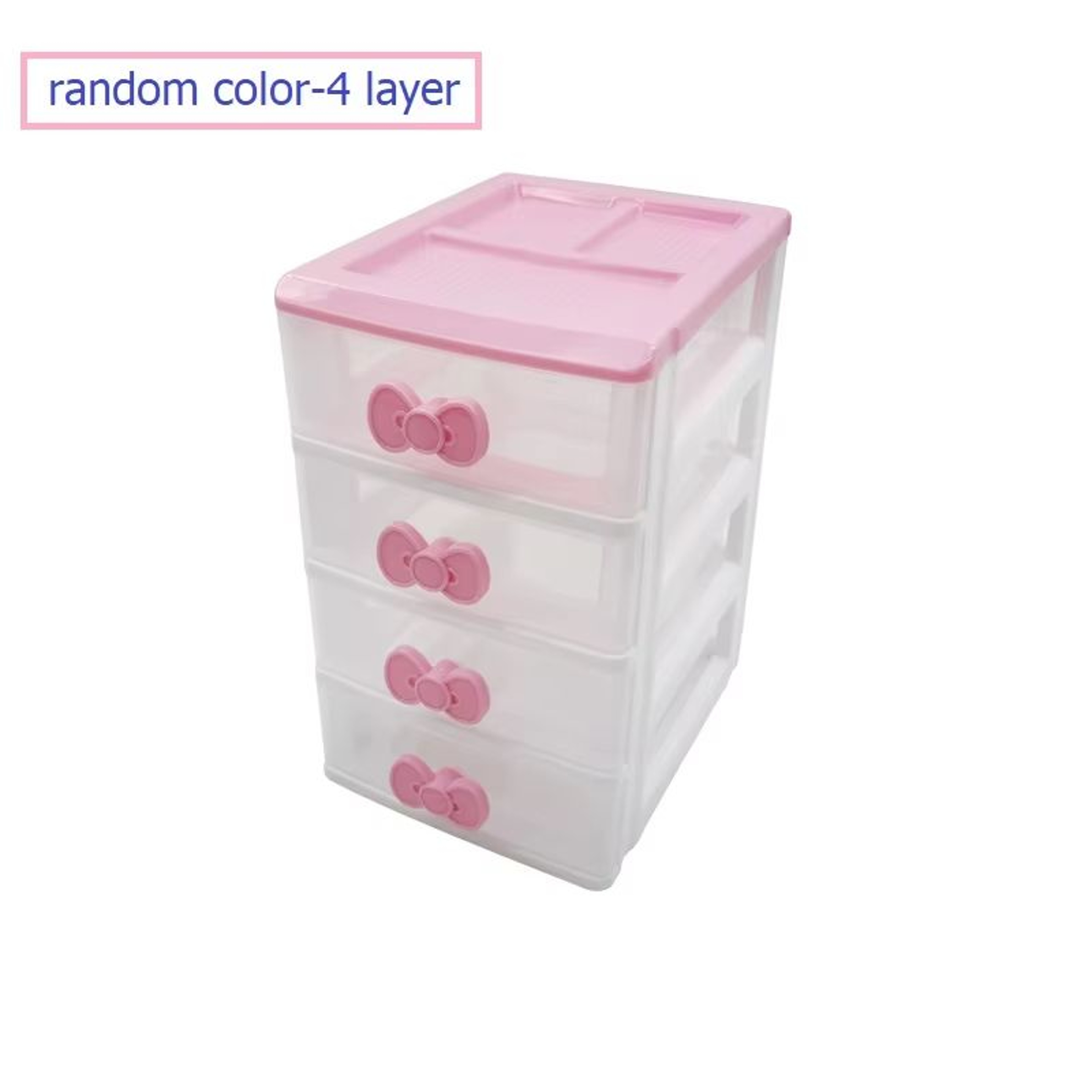 WBBOOMING Small Drawer Jewelry Storage Box Multi Layer Plastic Desktop Organizer For Cosmetics And  8