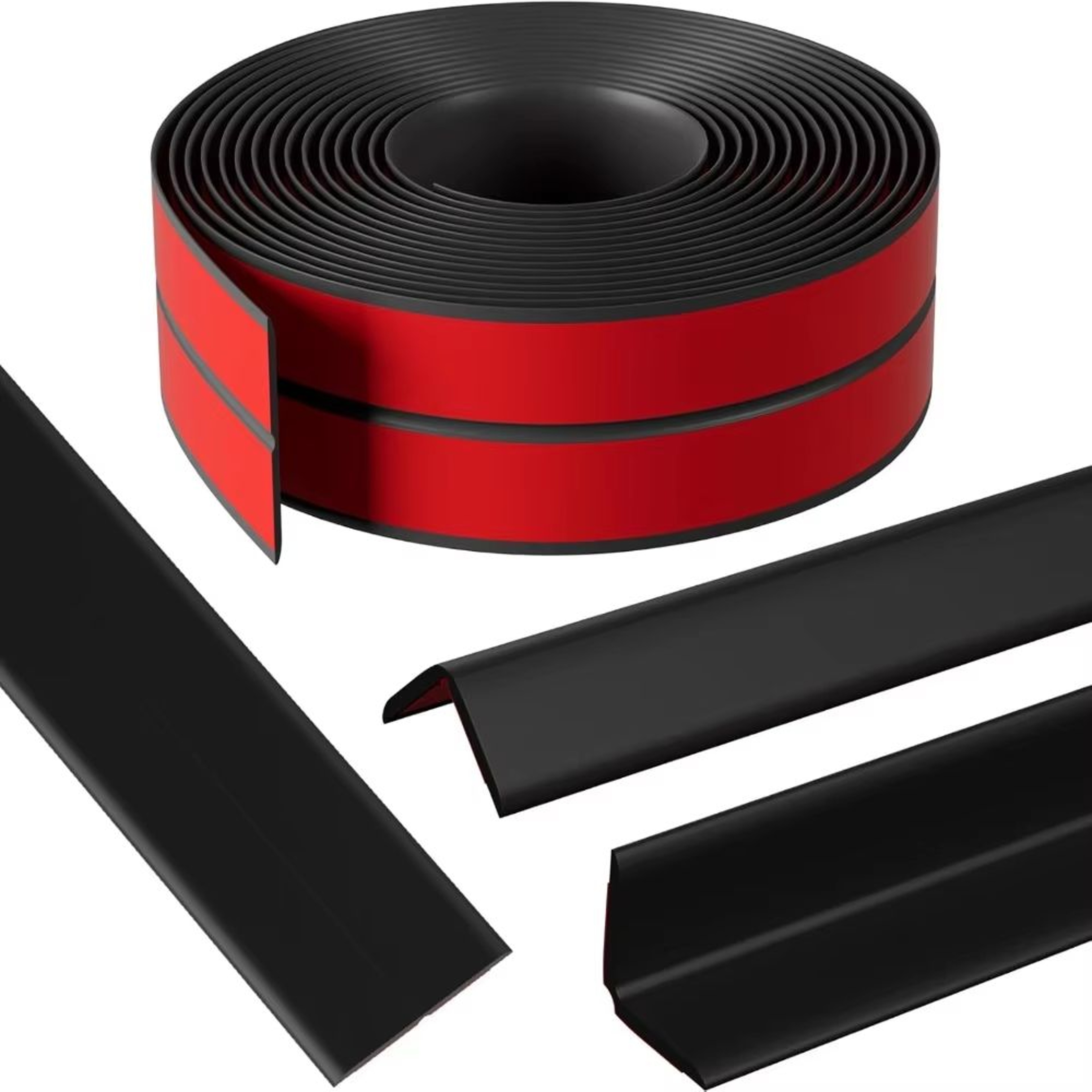 SelfAdhesive Flexible LShape Wall Corner  Floor Transition Protector Strip 5
