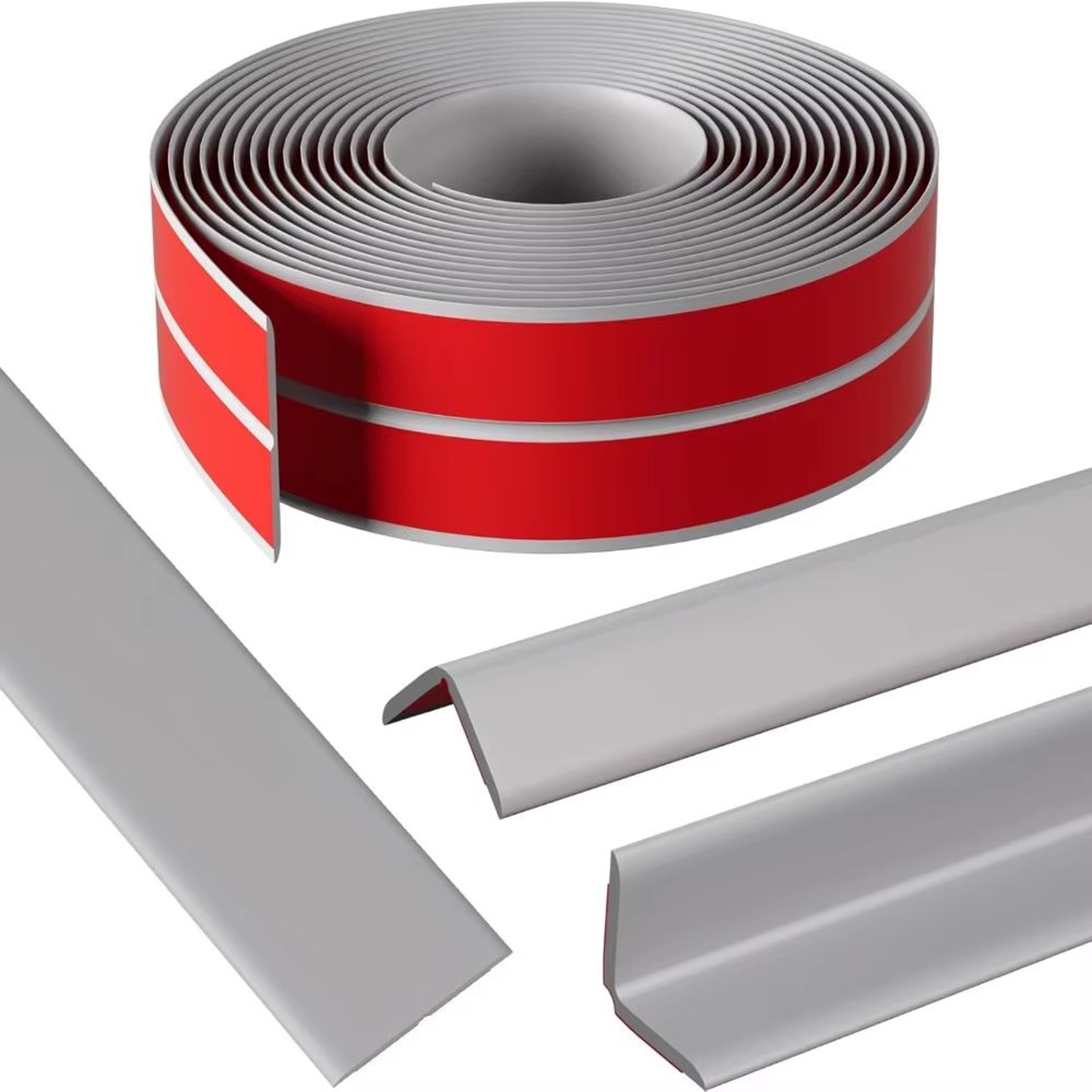 SelfAdhesive Flexible LShape Wall Corner  Floor Transition Protector Strip 7