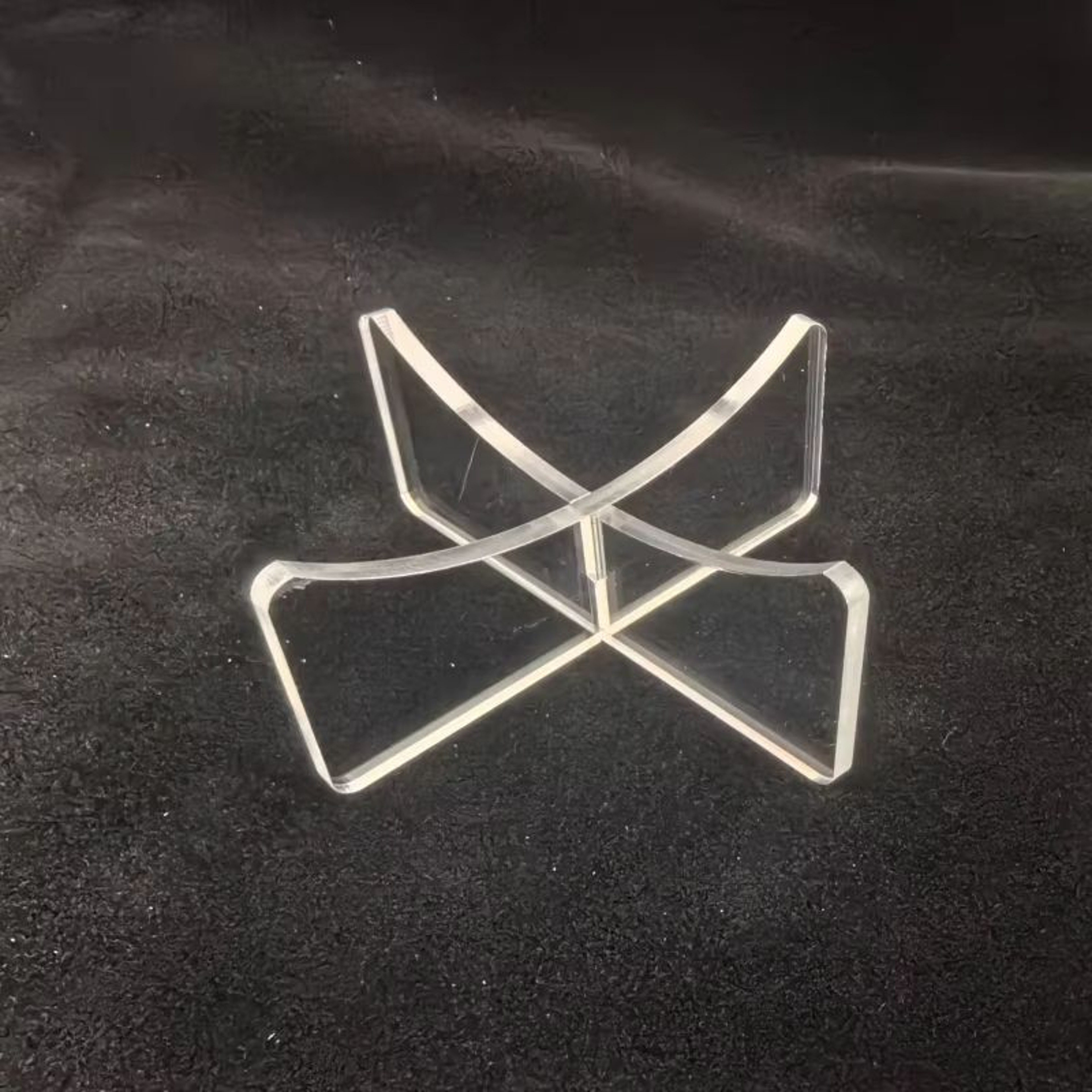 Transparent Acrylic Ball Display Stand Single Holder For Basketball Football Volleyball 4