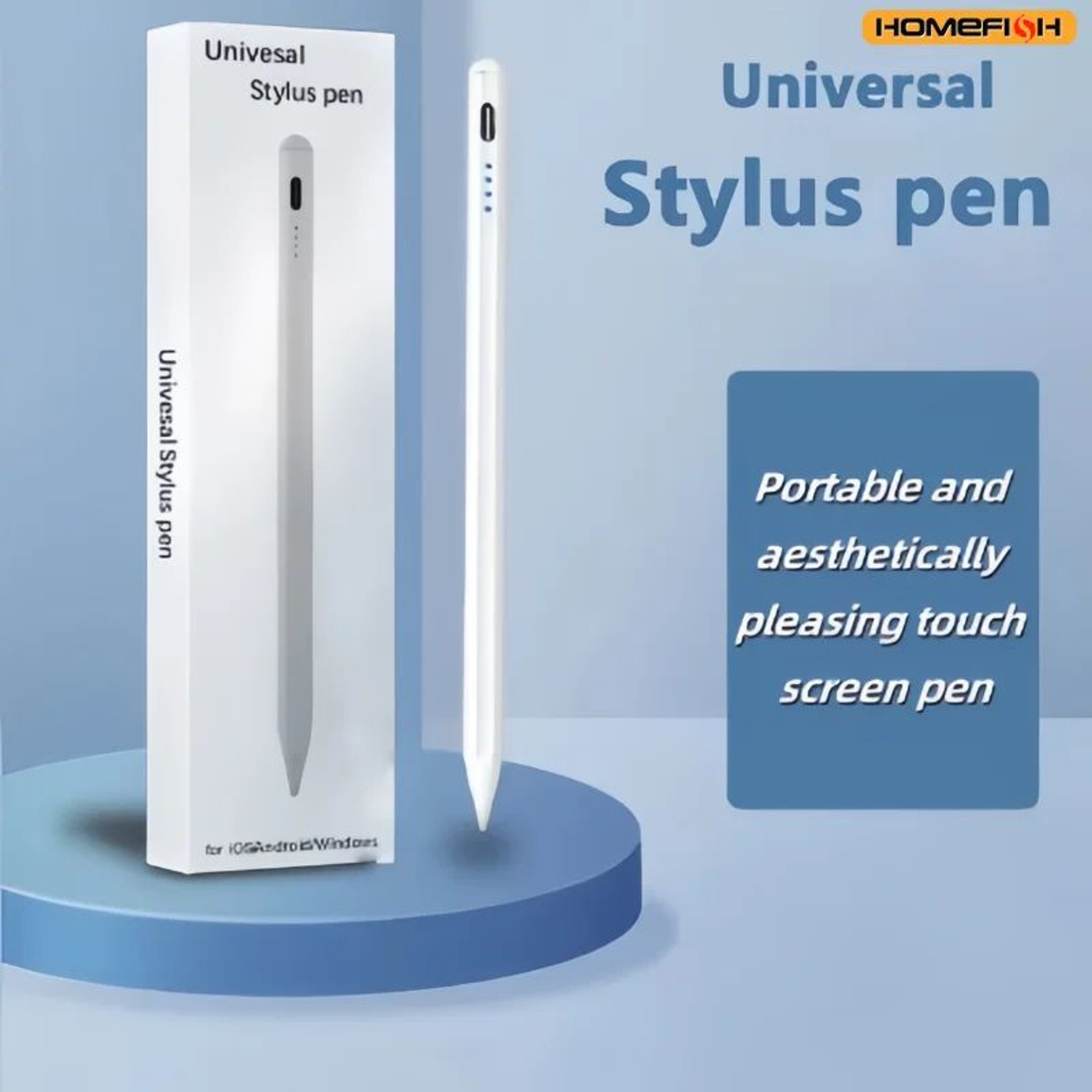 Universal Capacitive Touchscreen Stylus Pen For IOS Android And Windows Devices 0