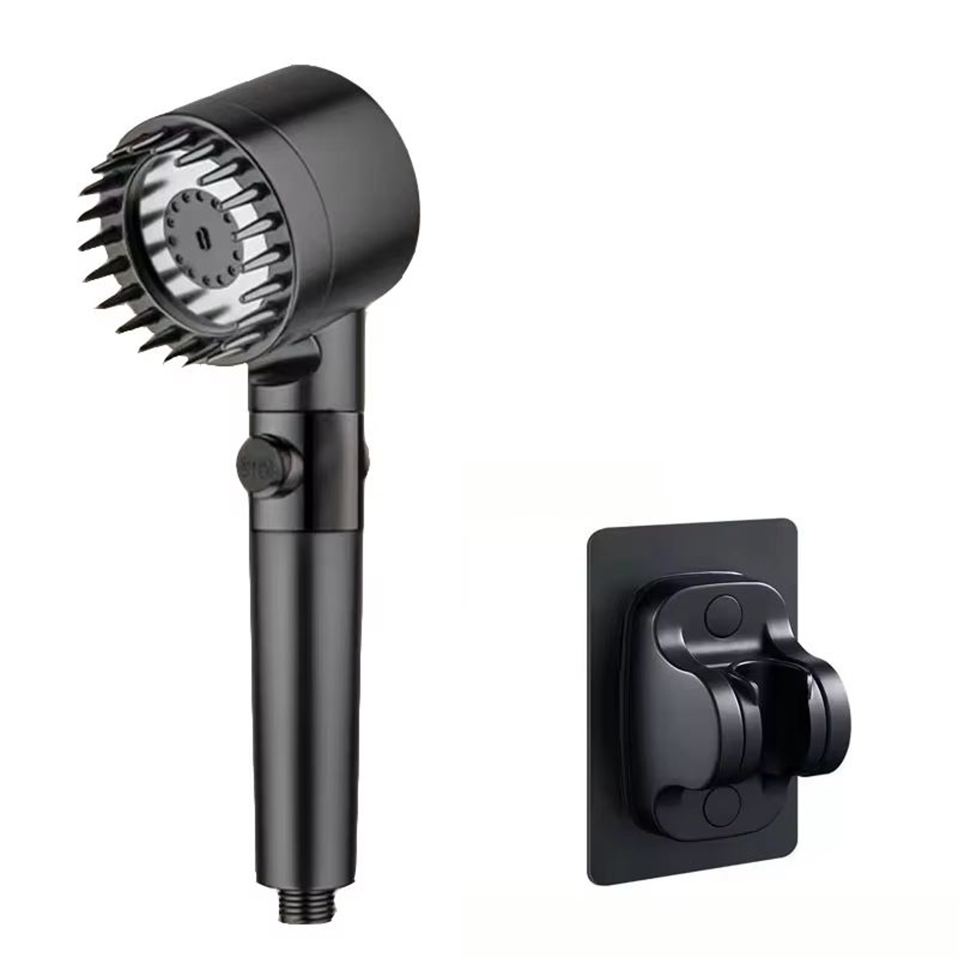 Portable ThreeSpeed Adjustable Shower Head With BuiltIn Head Massage Filter 9