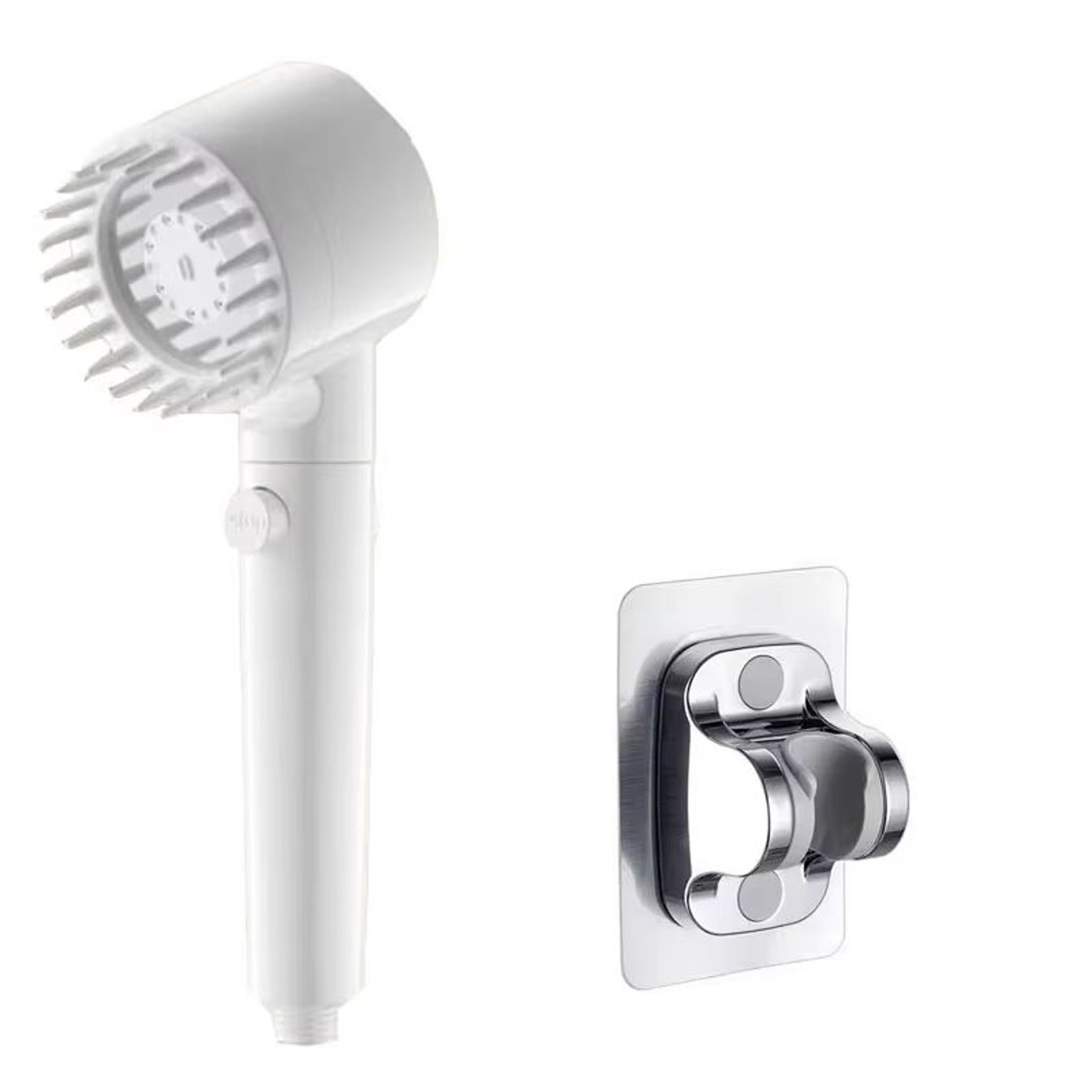 Portable ThreeSpeed Adjustable Shower Head With BuiltIn Head Massage Filter 11