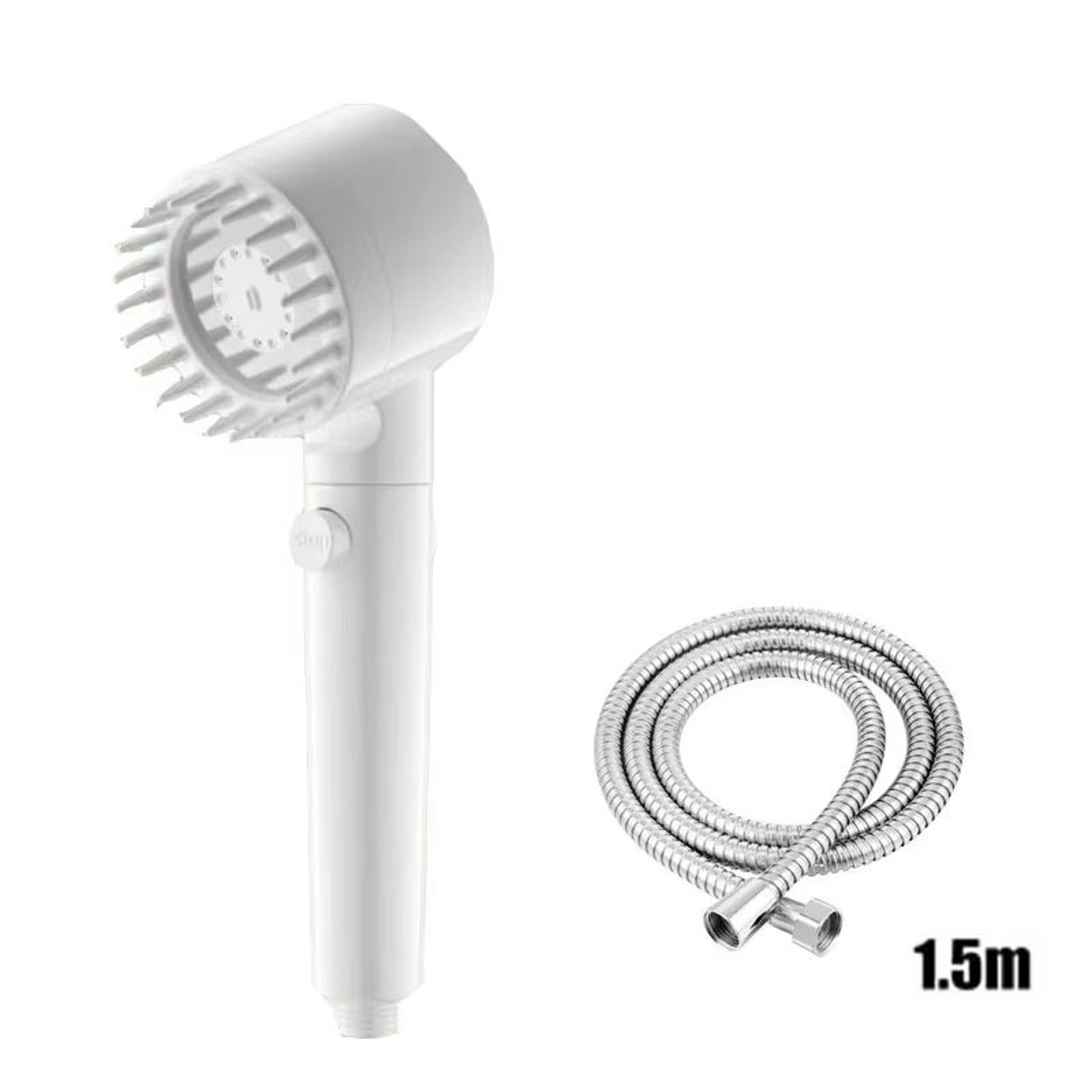 Portable ThreeSpeed Adjustable Shower Head With BuiltIn Head Massage Filter 15