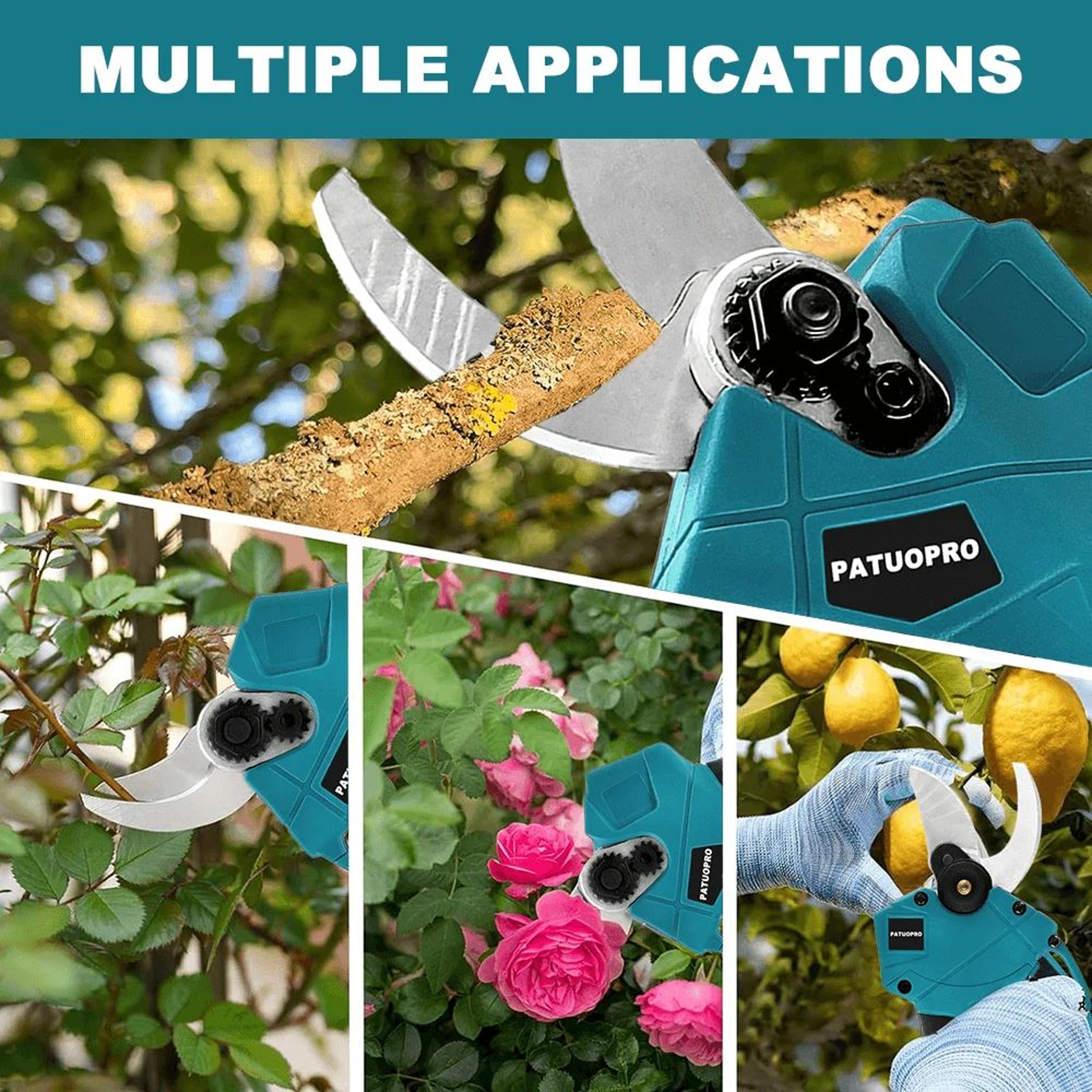 30 Mm Cordless Brushless Electric Pruning Shear Power Tool For Makita 18 V Battery 5