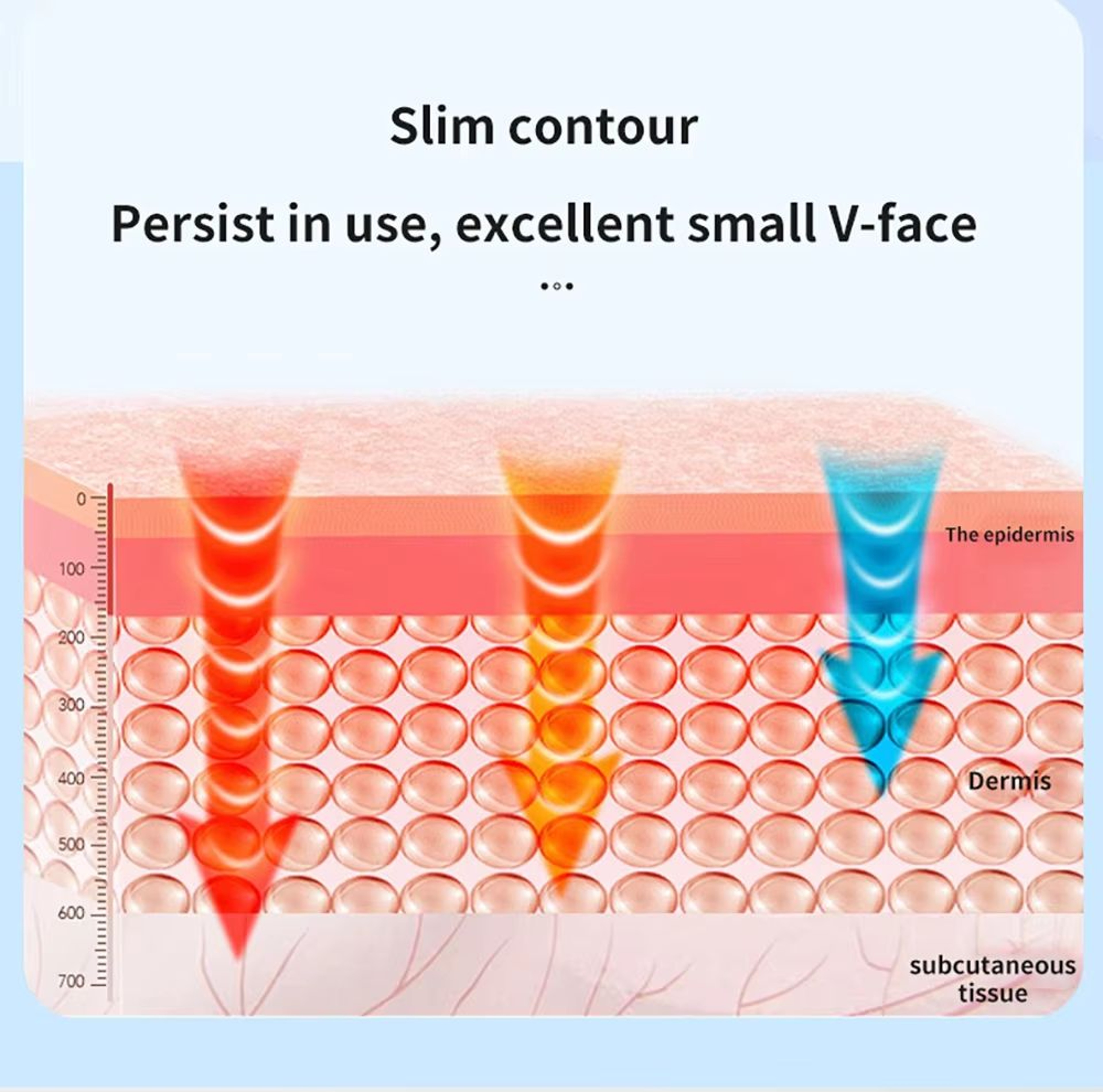 EMS Microcurrent Face Lifting Massager For AntiWrinkle And VFace Skin Care 3