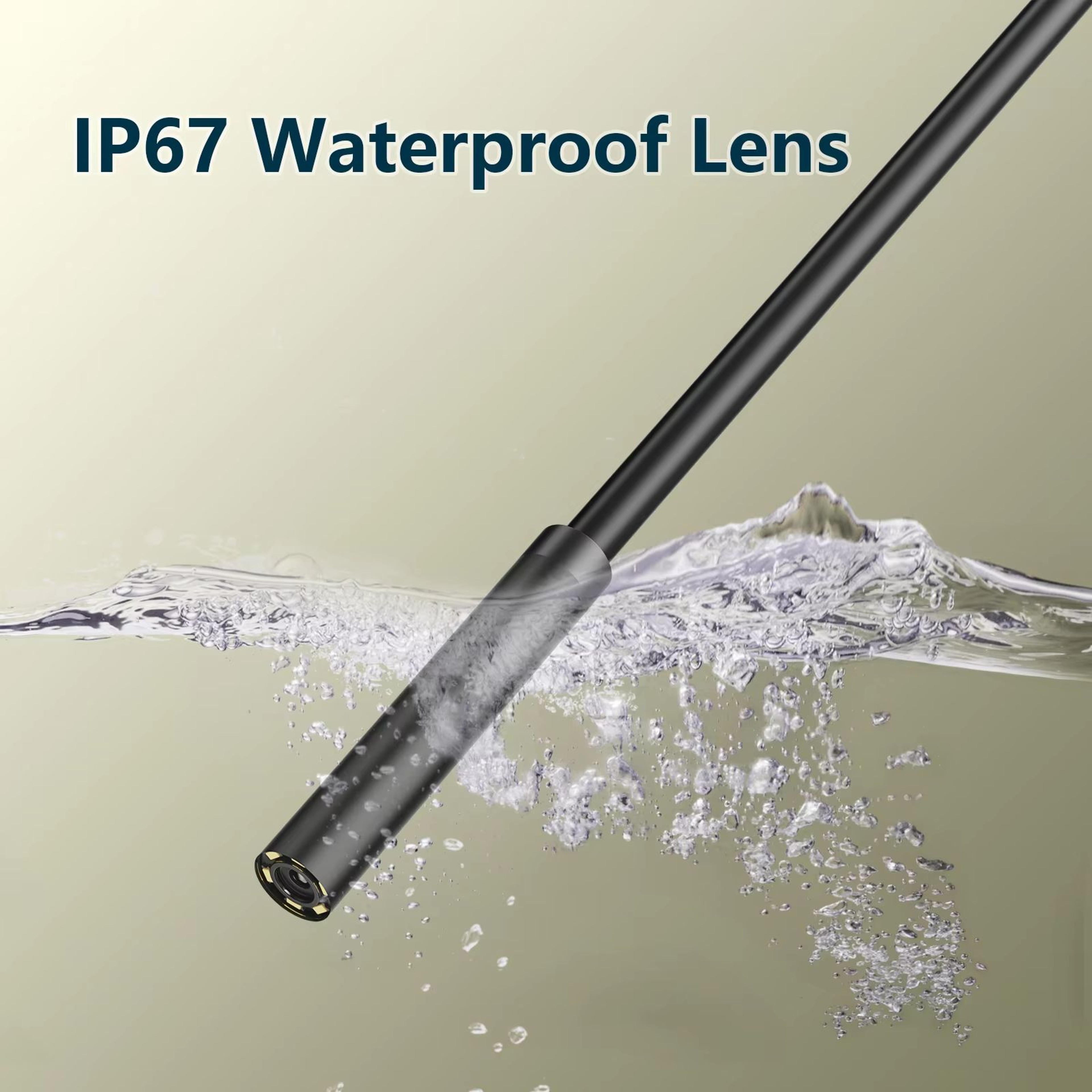 70 Mm IP67 Waterproof USB And TypeC Endoscope Inspection Camera With 6 Adjustable LEDs 3