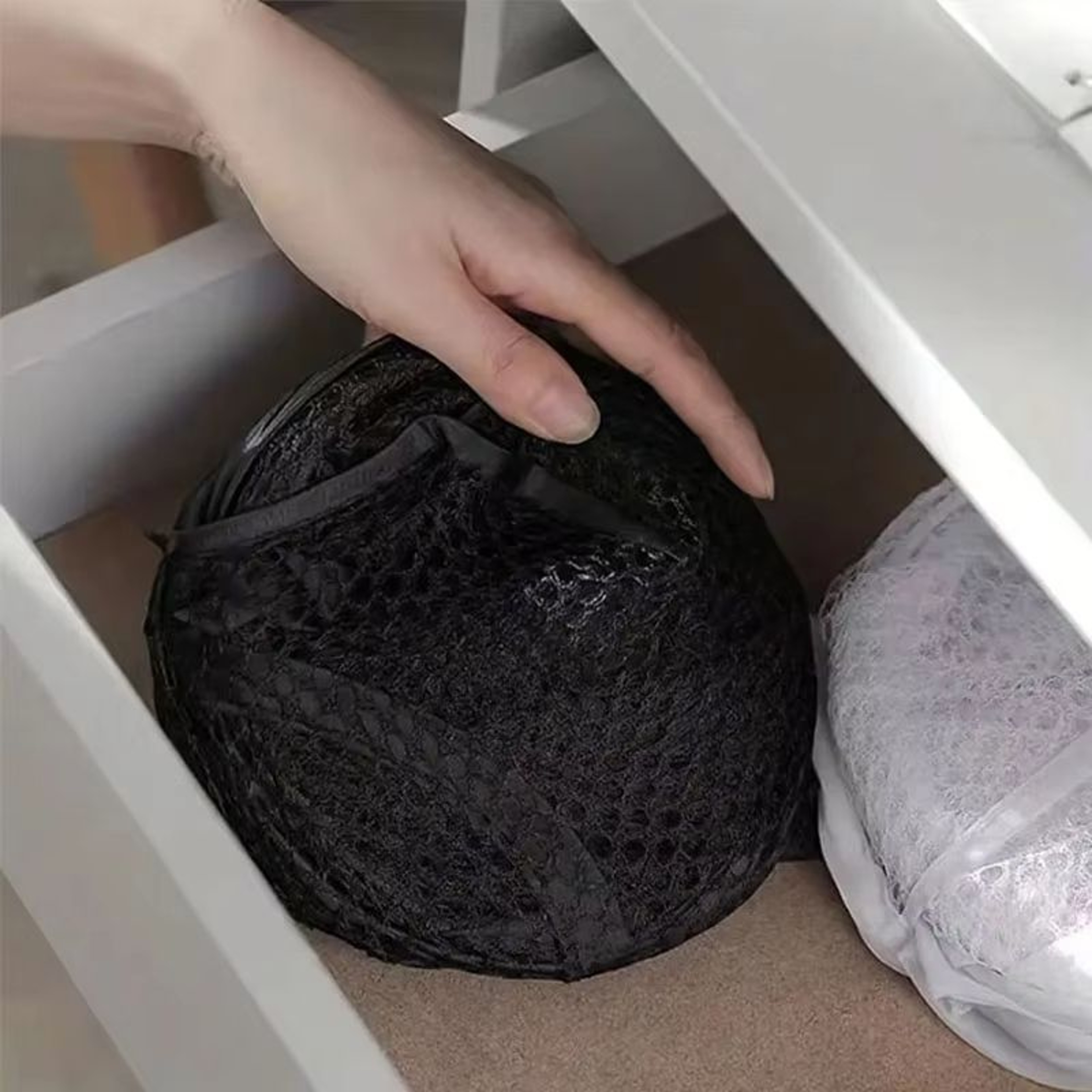 Foldable Mesh PopUp Laundry Storage Basket Large Capacity Hamper 1