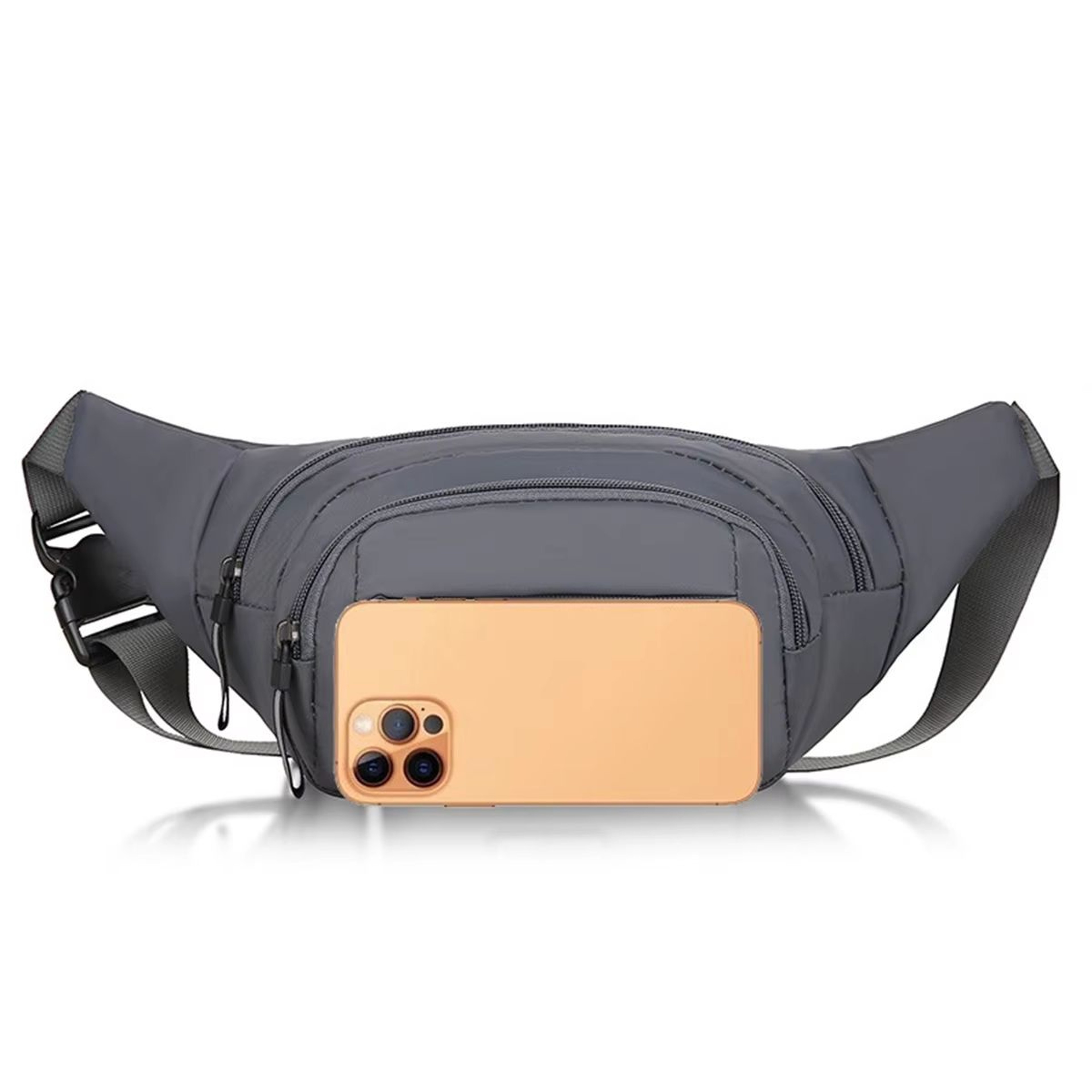 Canvas Fit AntiTheft Mens Waistpack Mobile Sports Outdoor Running Bag 3