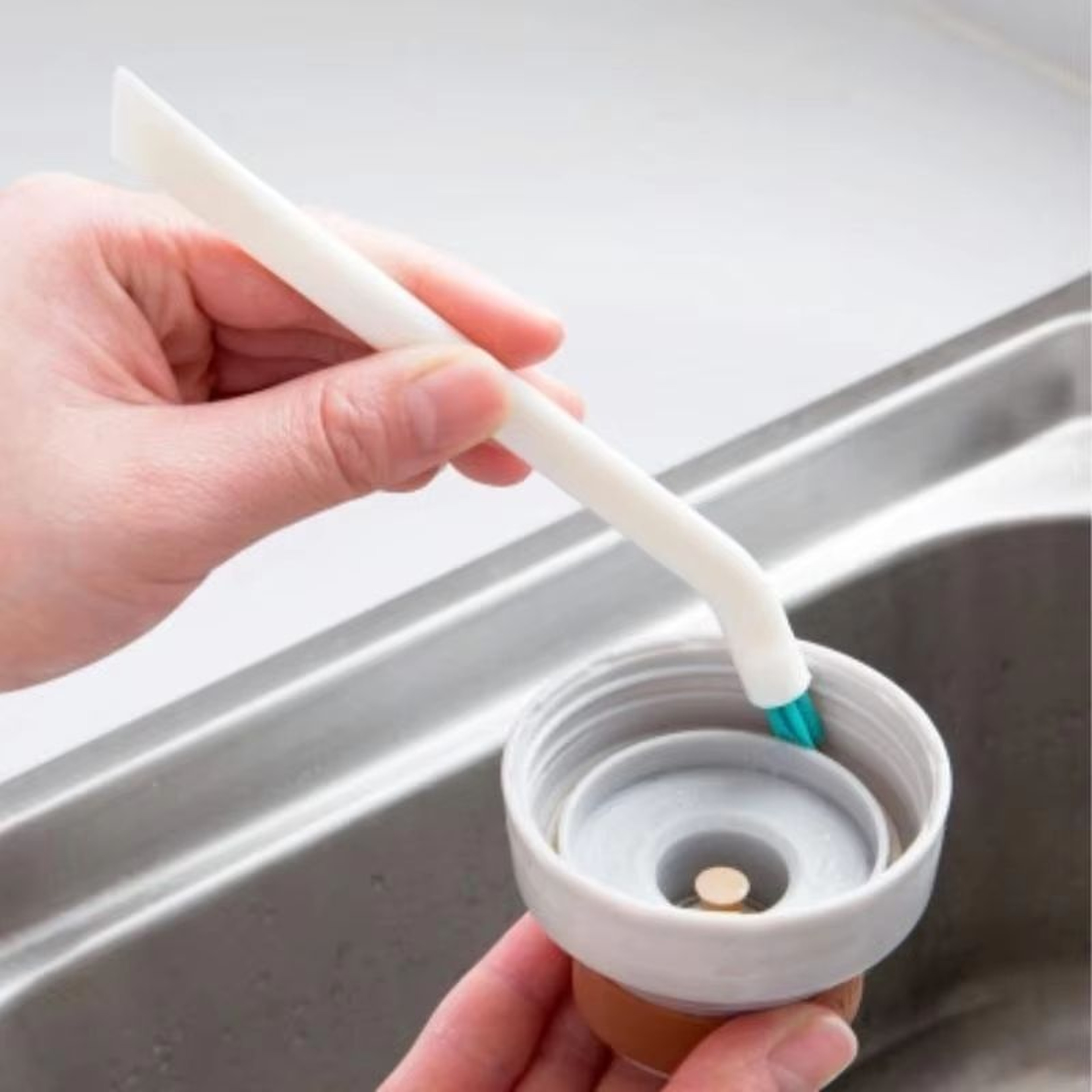 2Piece Long Handle Narrow Cleaning Brushes For Baby Bottle  Kitchen Gap Cleaning 5