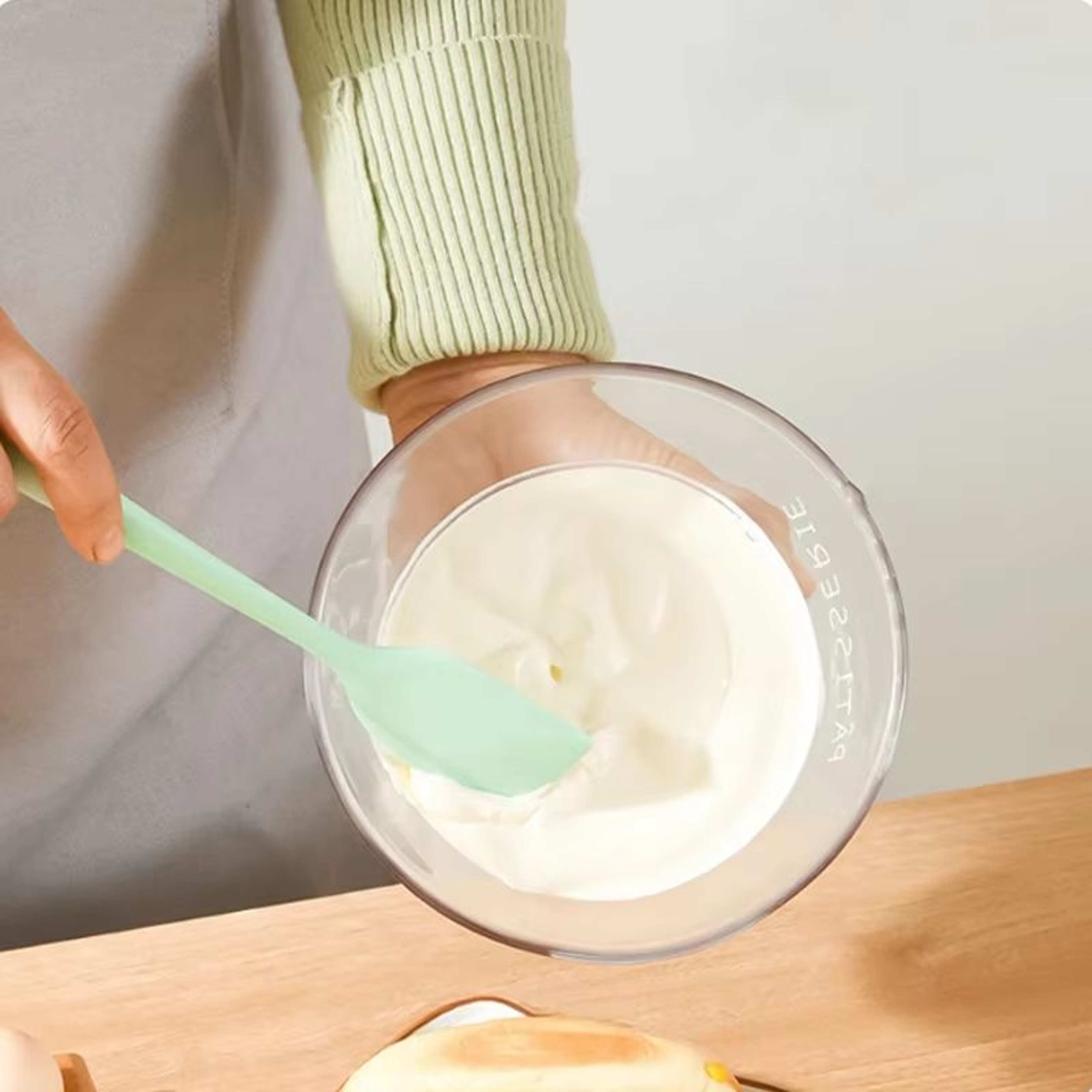 HeatResistant Silicone Cream Spatula NonStick Butter Spreader For Baking And Kitchen DIY 4