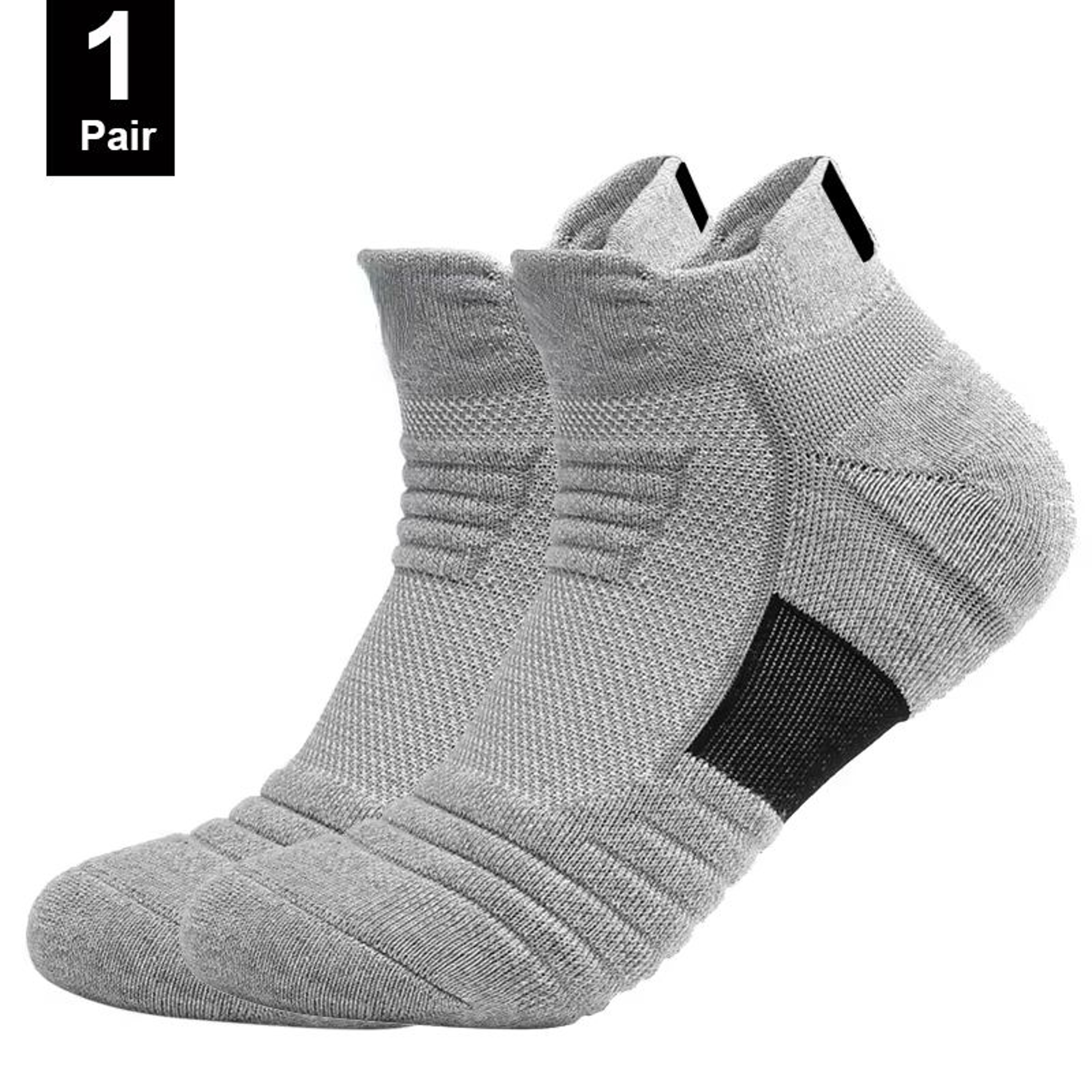 AntiSlip Mens Sport Socks 13 Pairs Breathable Cotton Soccer Basketball Socks 3945 15