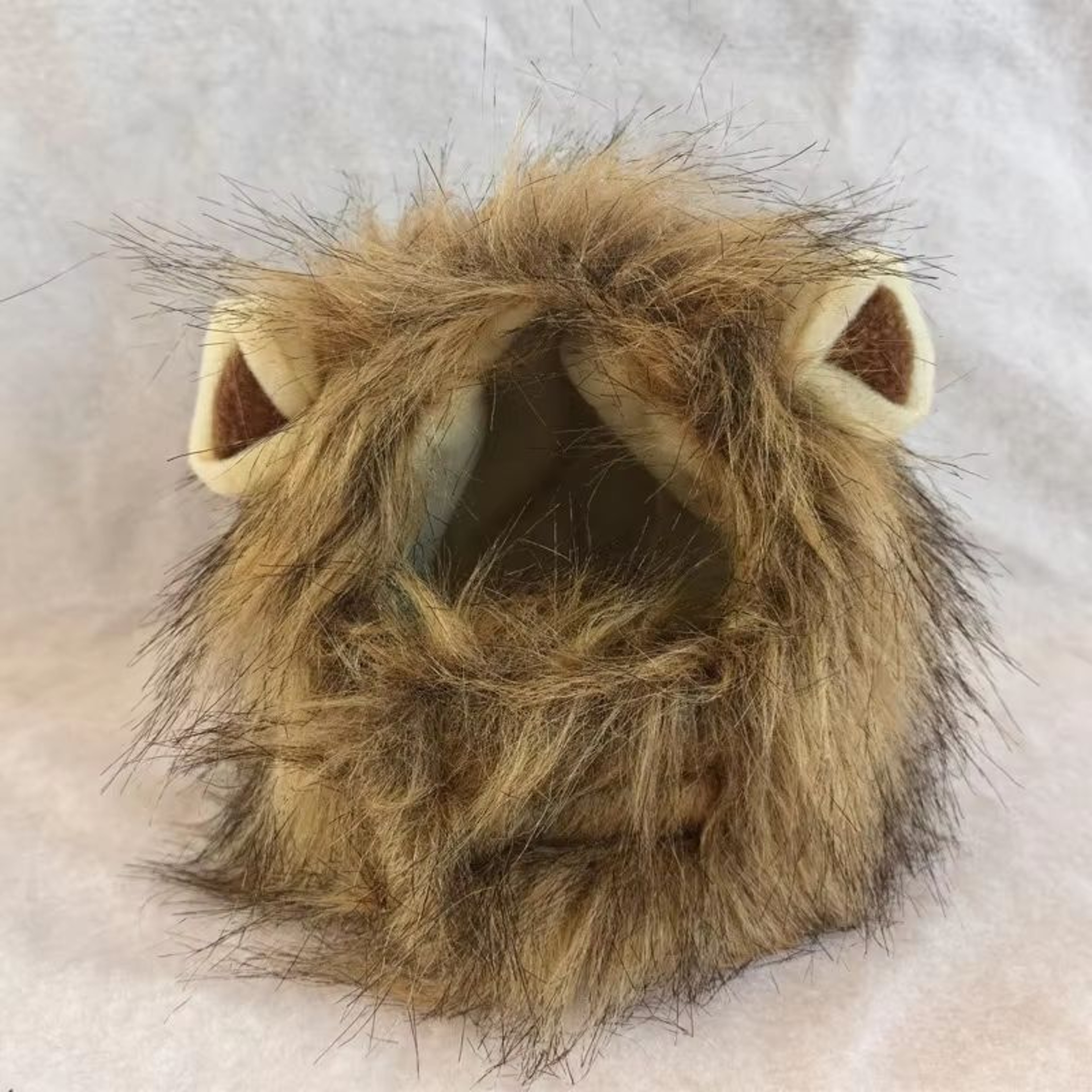 Cute Funny Pet Costume Lion Mane Wig Hat With Ears For Cats And Small Dogs 6