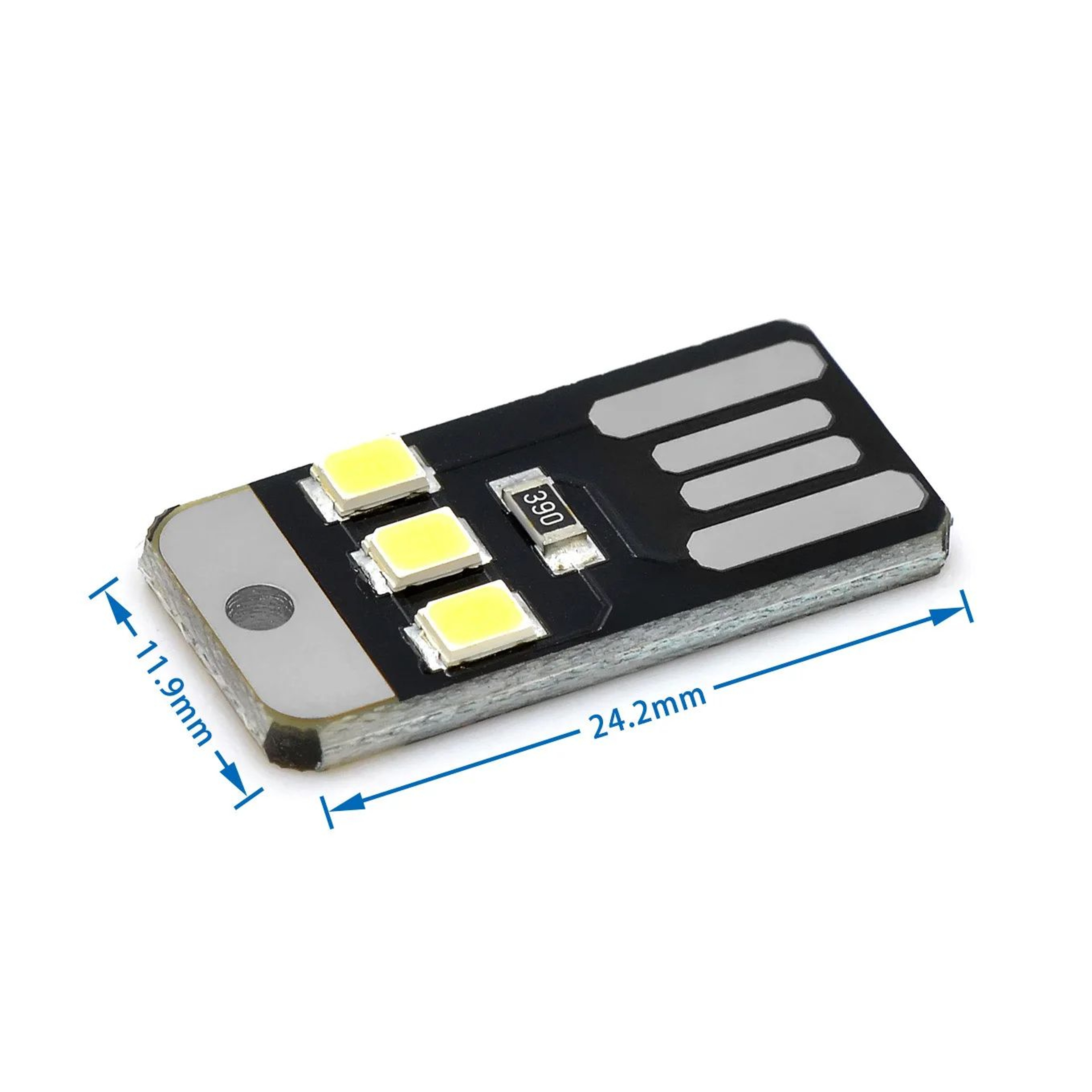 20Pack USB Mini Book Light 2835SMD LED 5V 02W Night Lamp For Power Bank Computer Laptop 2
