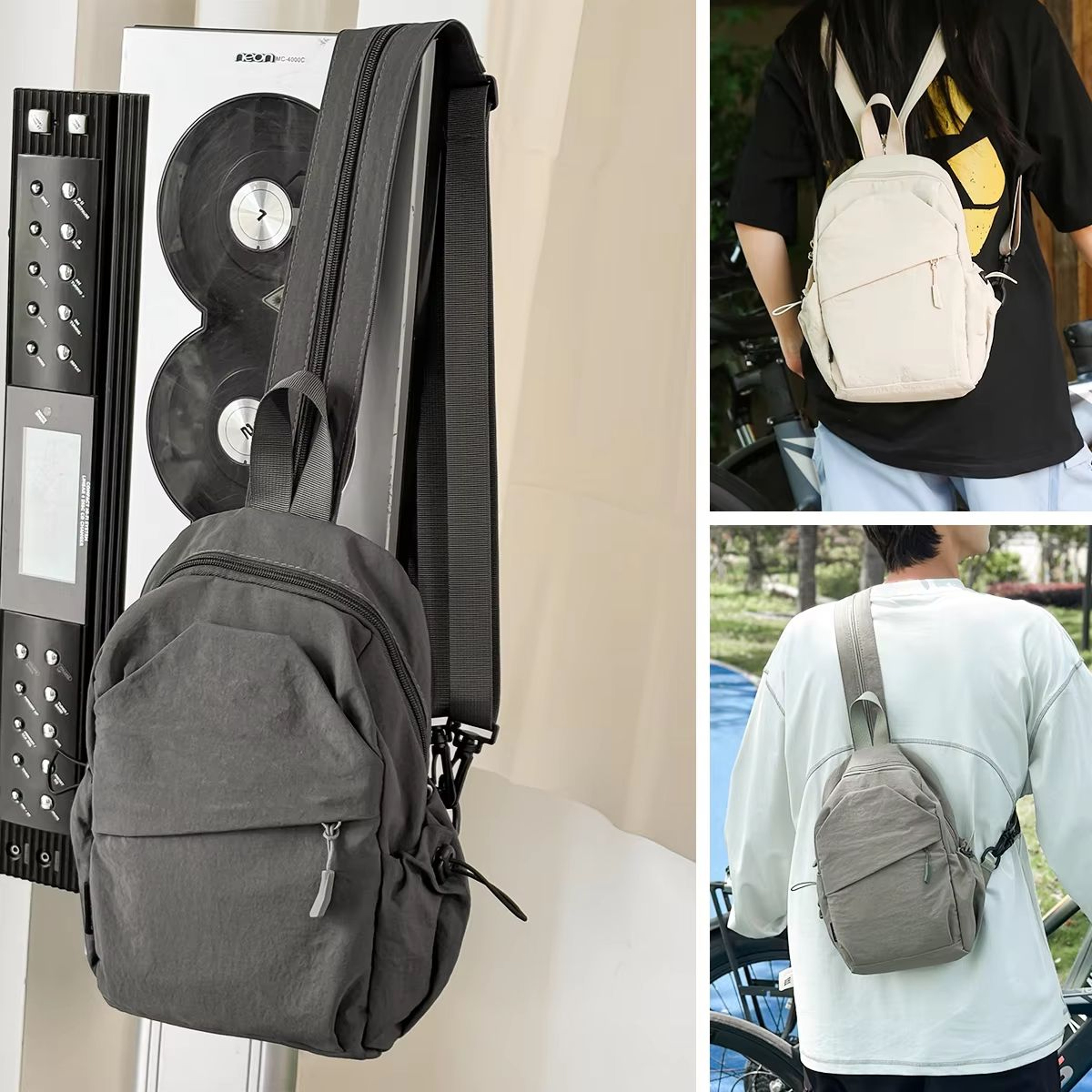 Lightweight Crossbody Chest Bag With Tablet Pocket For Sports Travel 14