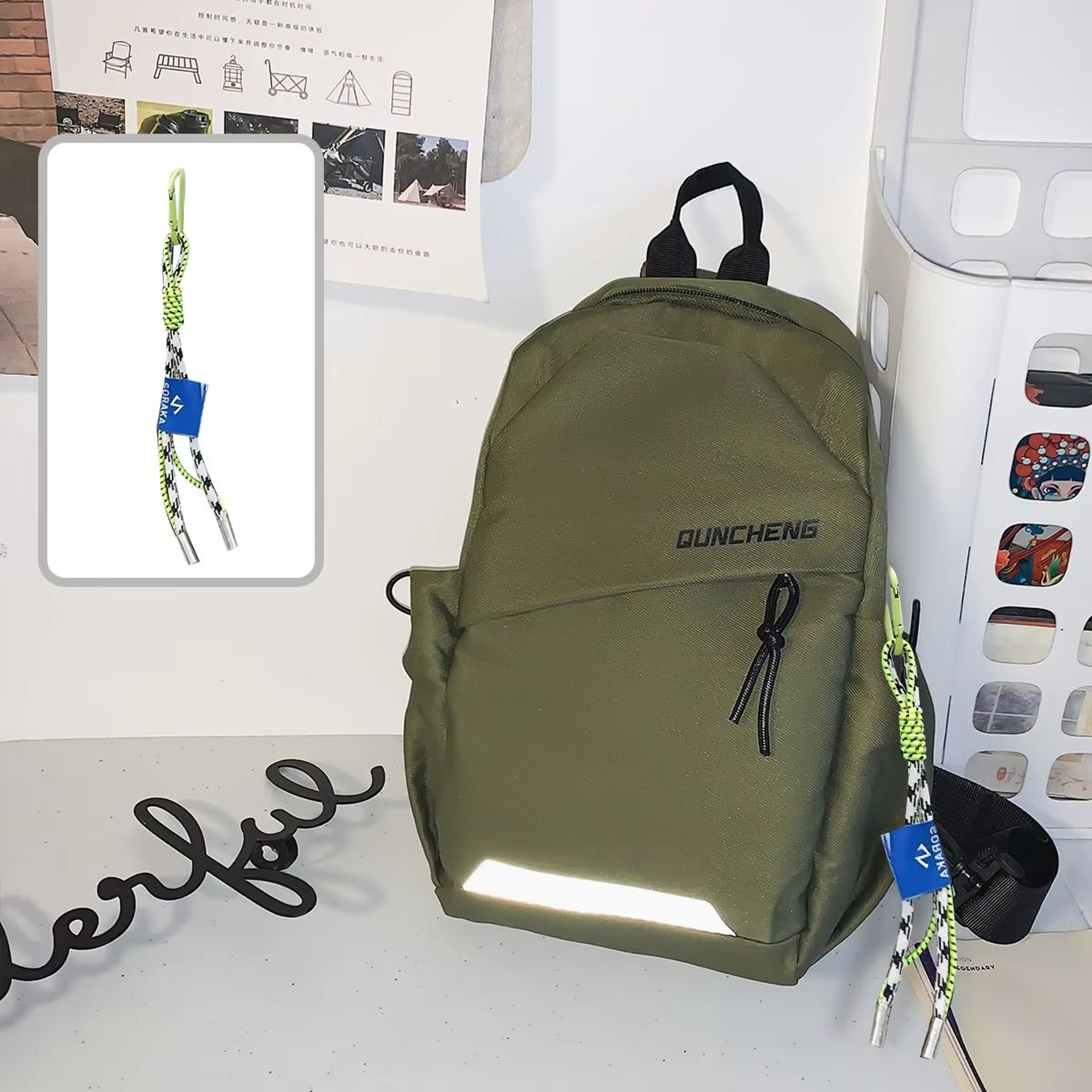 Lightweight Crossbody Chest Bag With Tablet Pocket For Sports Travel 18