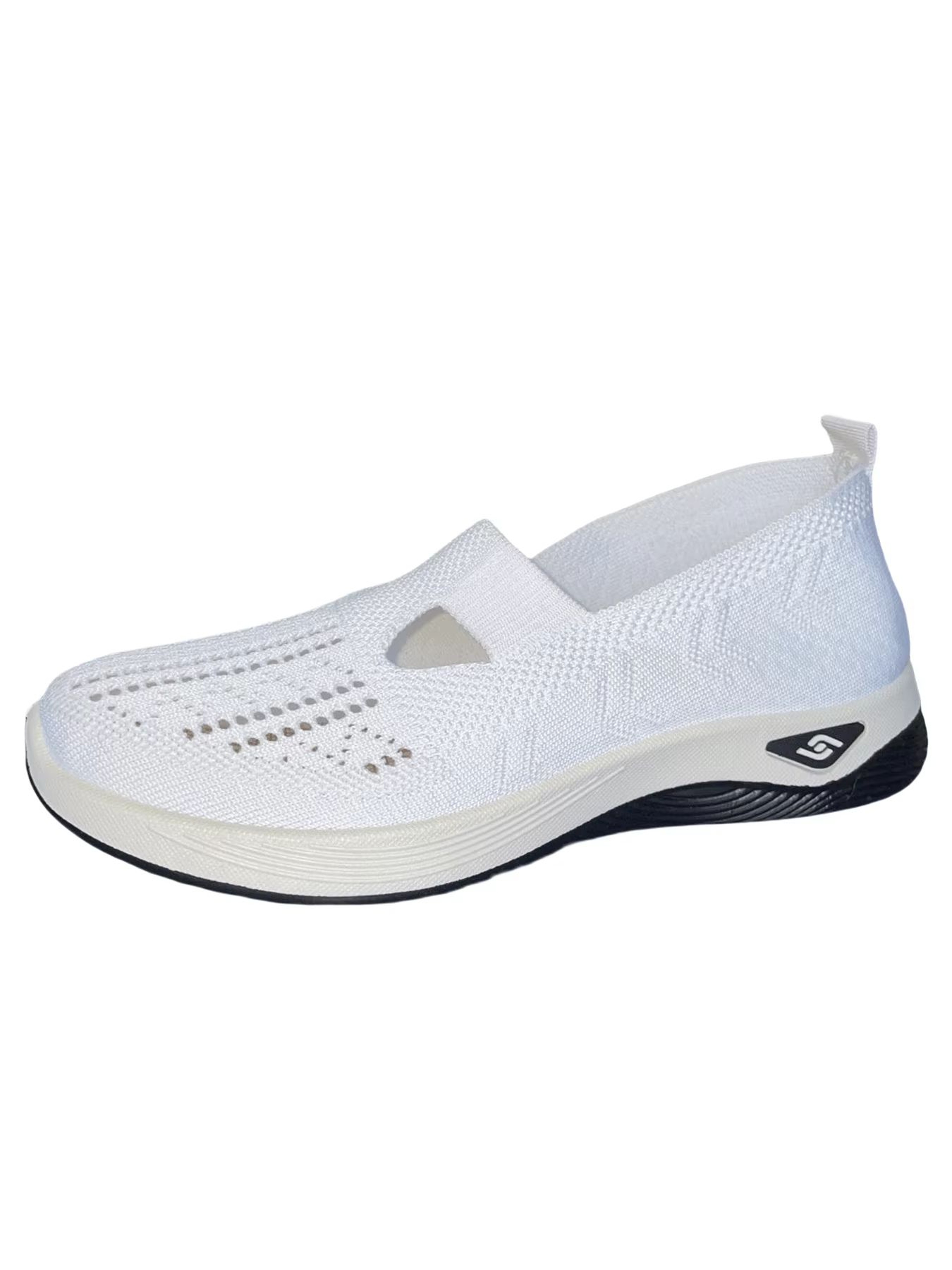 Womens Solid Color Breathable LowTop Summer Casual Sneakers 16