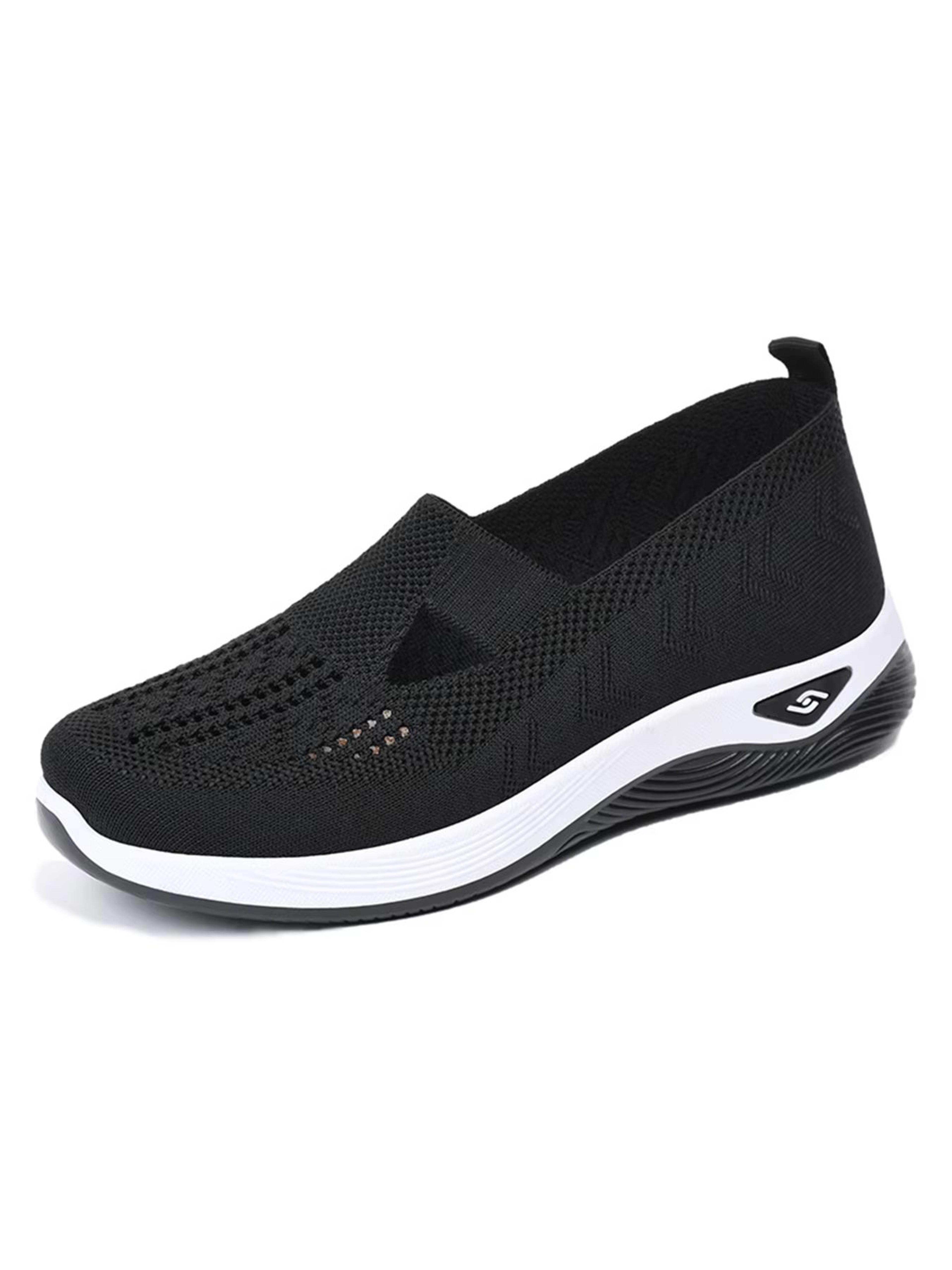 Womens Solid Color Breathable LowTop Summer Casual Sneakers 7