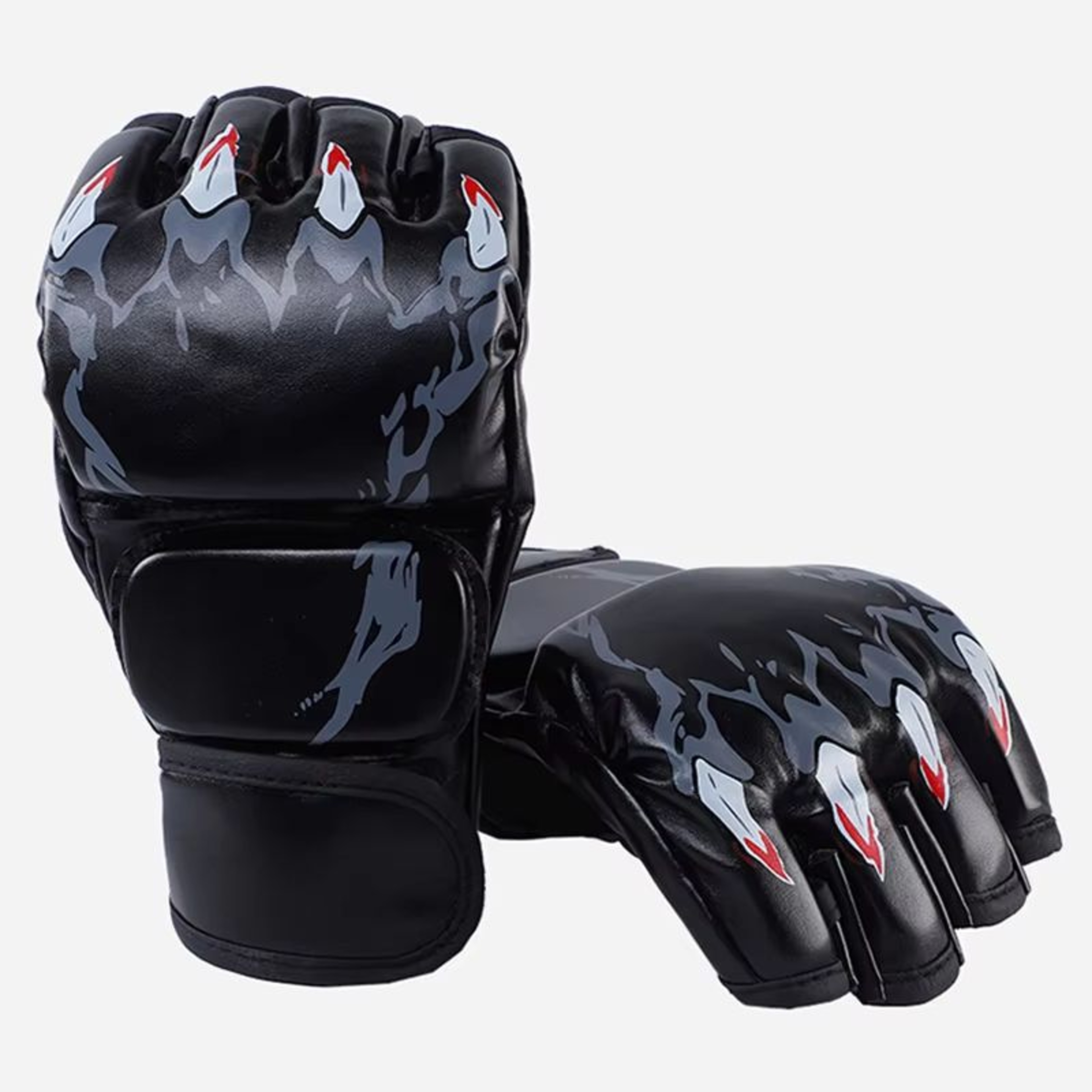 HalfFinger Boxing Gloves For Training Taekwondo Karate 9
