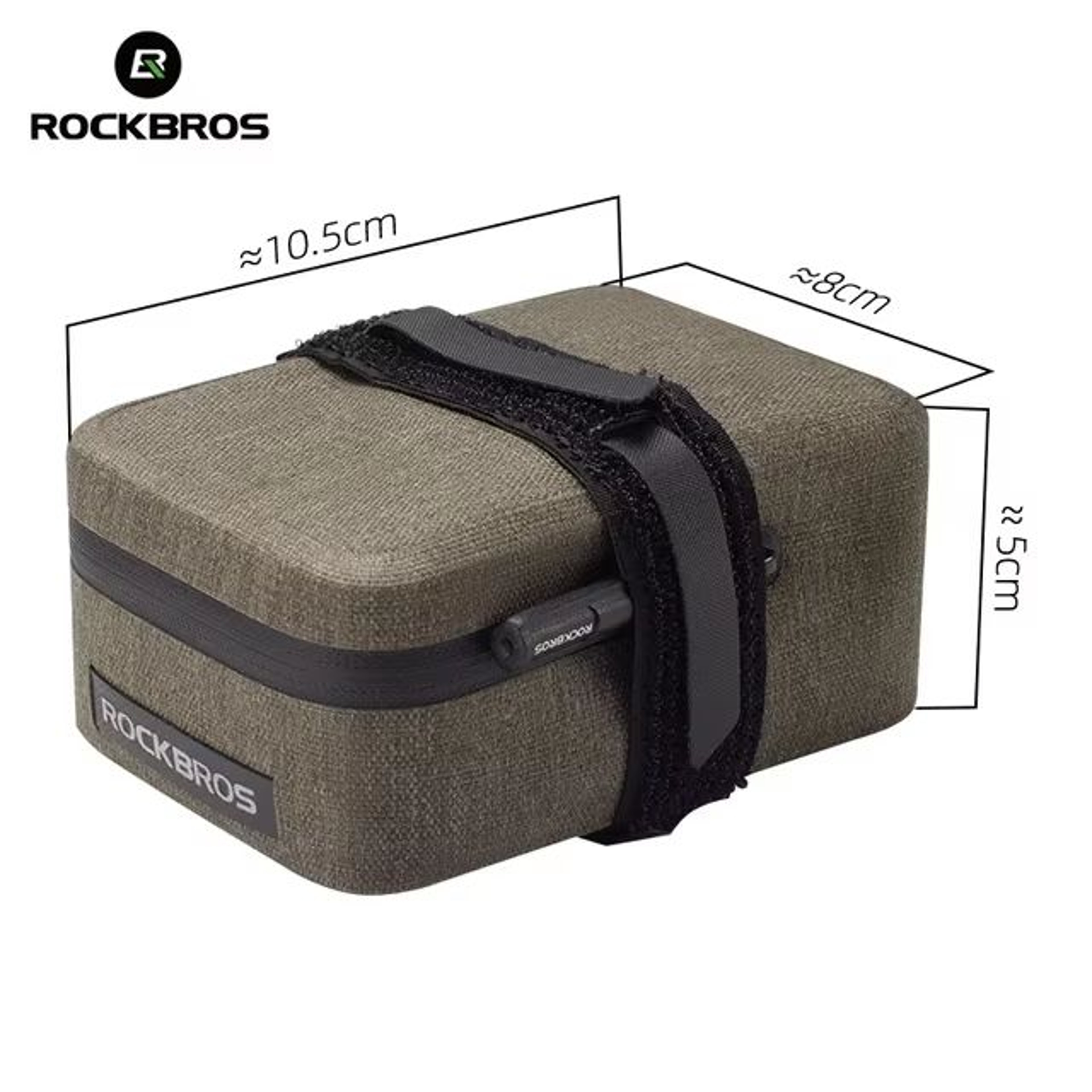 ROCKBROS 04L Waterproof Bike Saddle Bag Lightweight MTB And Road Tail Pouch 7