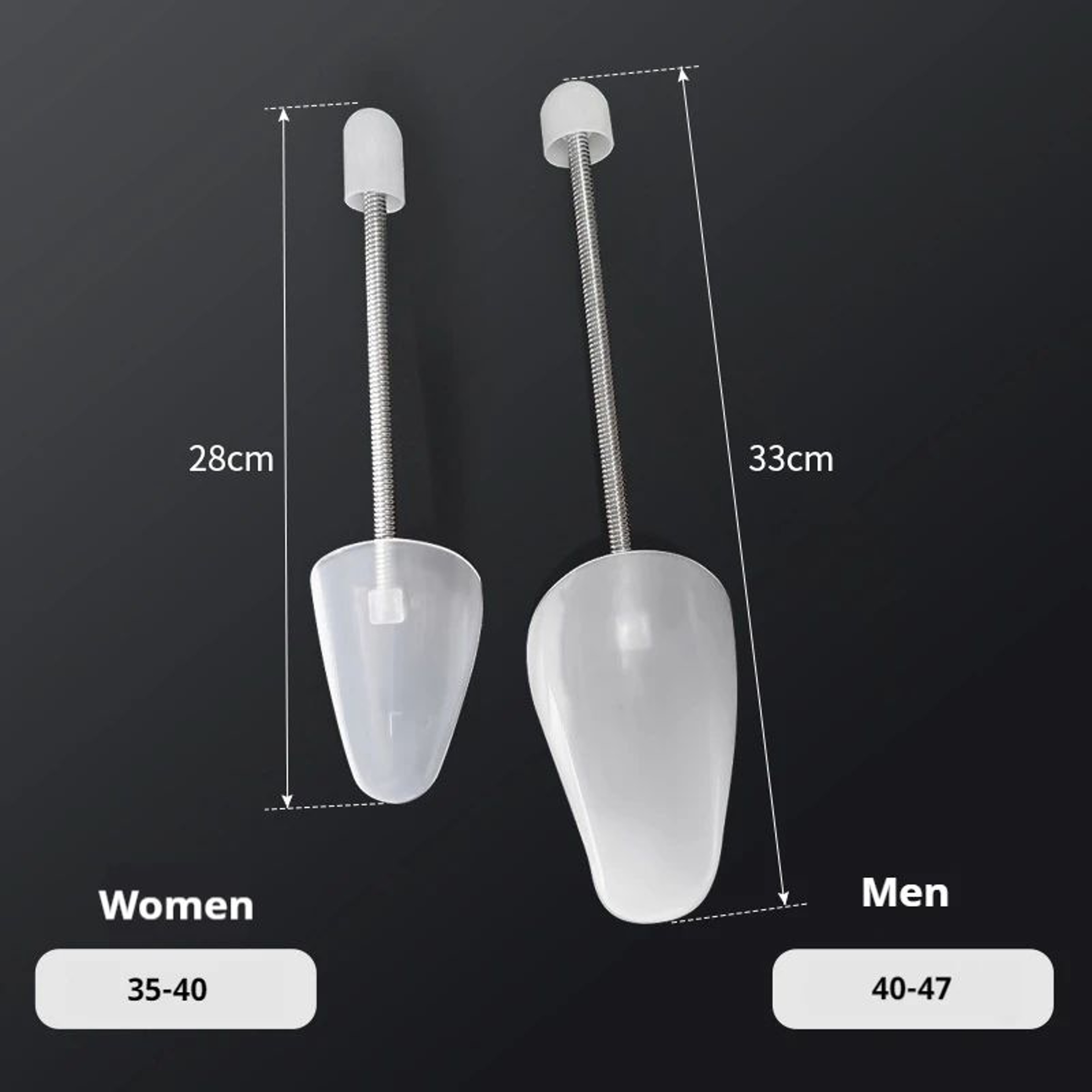 Pair Of Spring Shoe Trees For Men  Women AntiDeformation Shoe Support And Shaping Tool 4