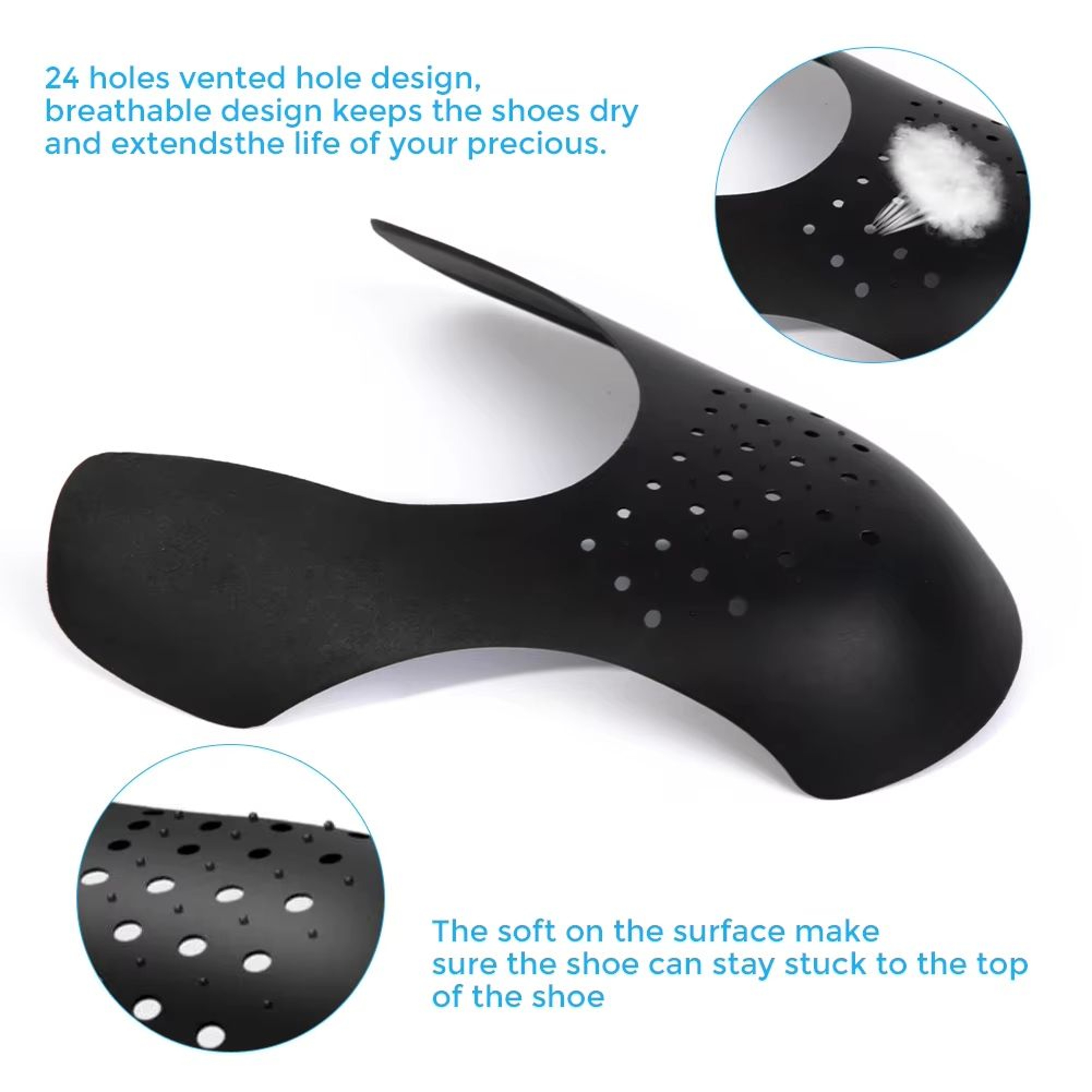 Air Force 1 Crease Protector Shoe Trees Toe Cap Support Anti Wrinkle Inserts 1 Pair 5