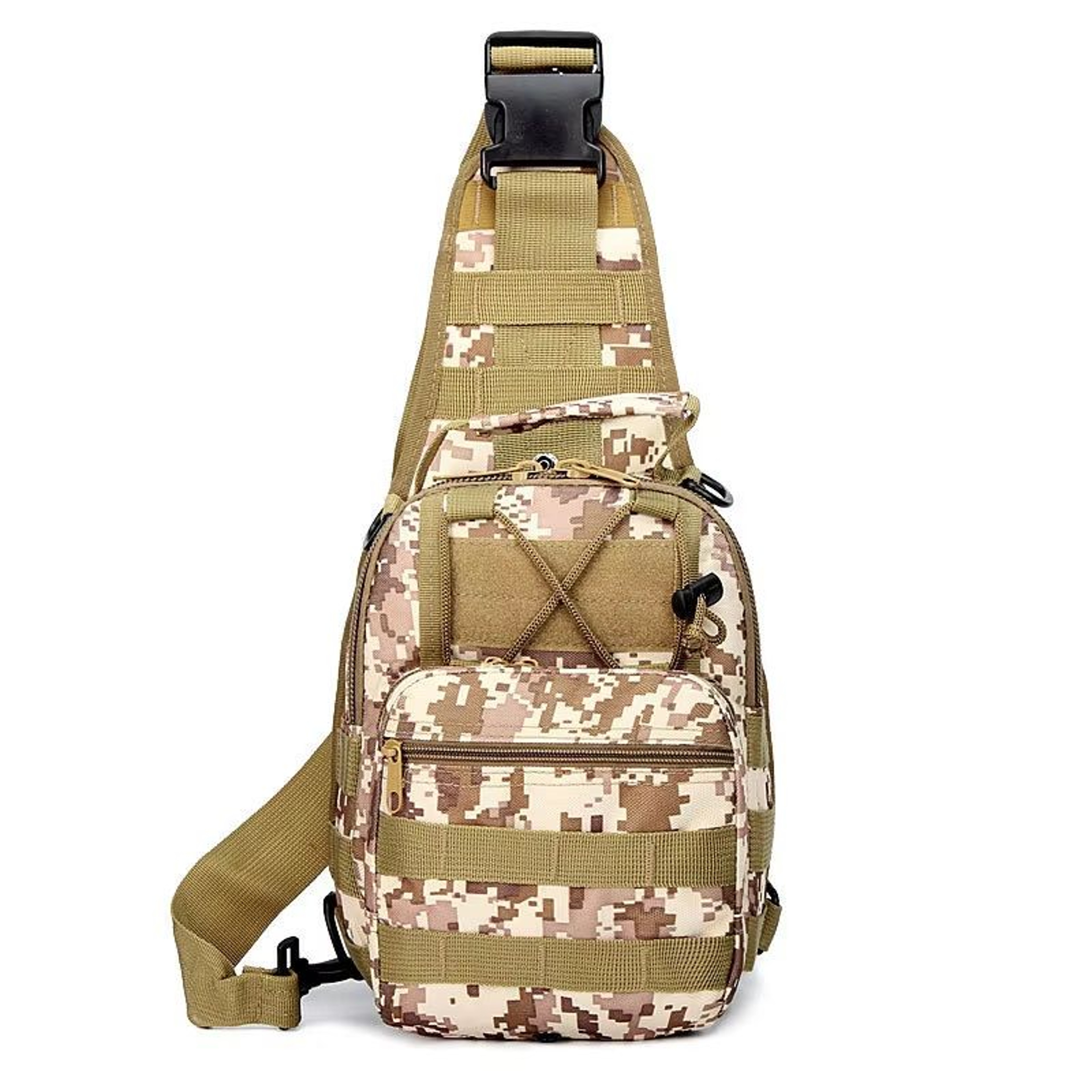 Tactical Chest Bag For Men Waterproof EDC Shoulder Sling Pack For Outdoor Hiking And Hunting 10