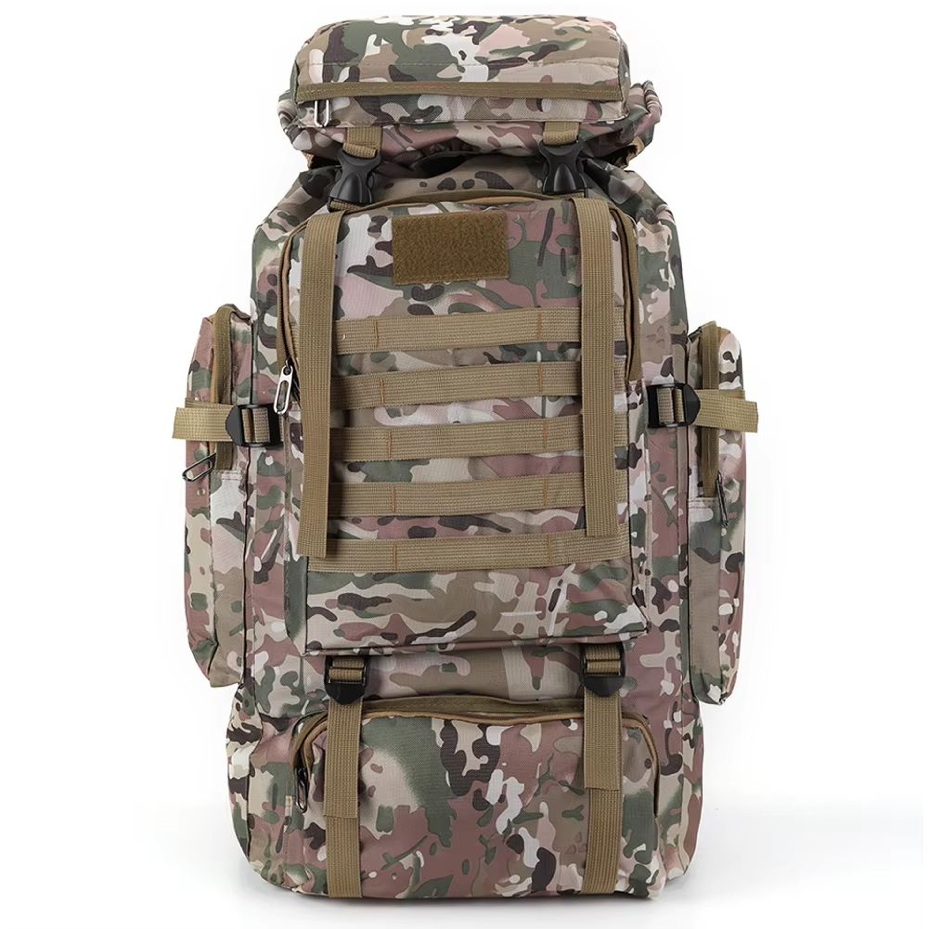 80L WearResistant Mountaineering Backpack With 600D Oxford Cloth Trekking Rucksack For Travel And C 8