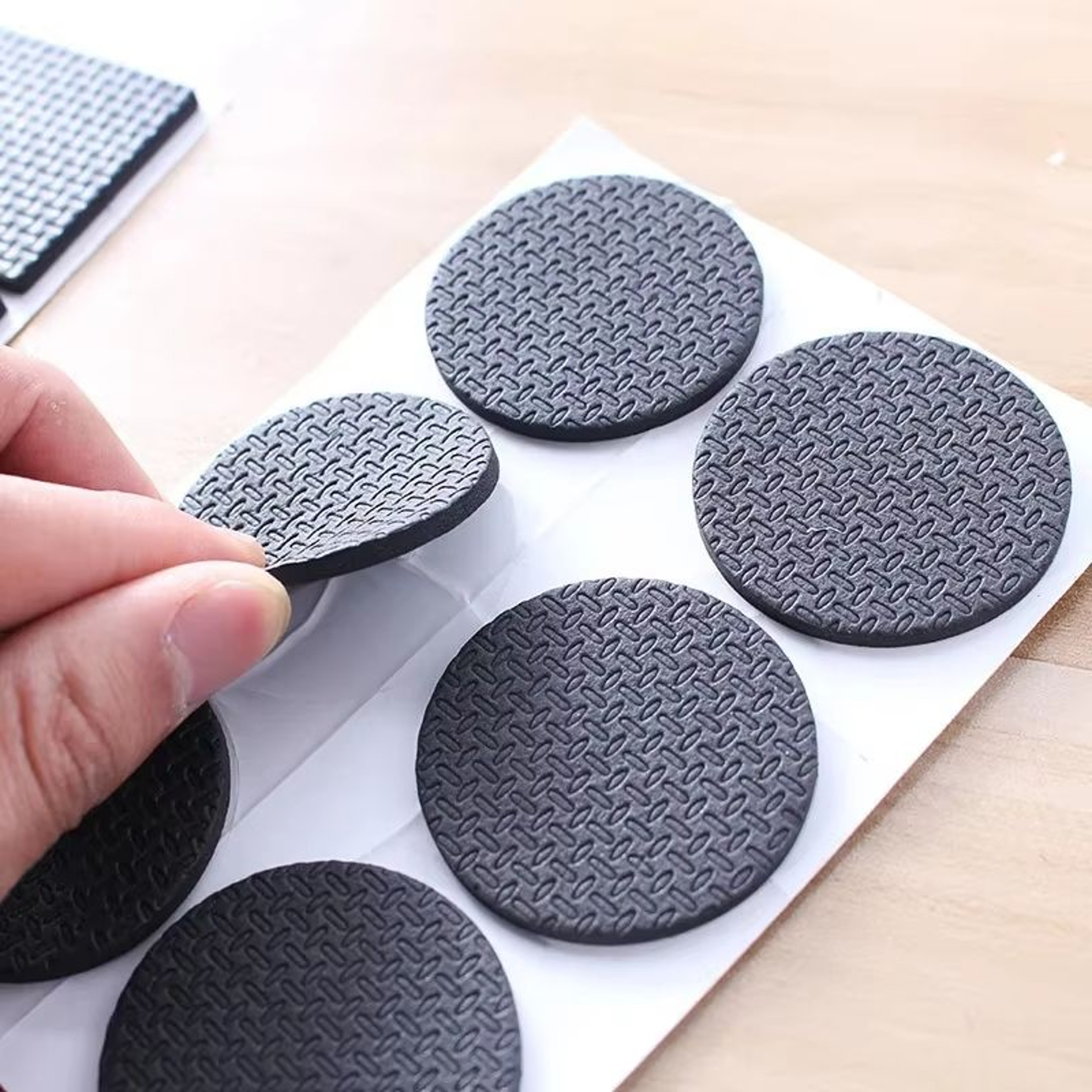 Adhesive Rubber Furniture Pads  DIY Furniture Feet Protectors  Chair Leg Pads For Table And Chair P 3