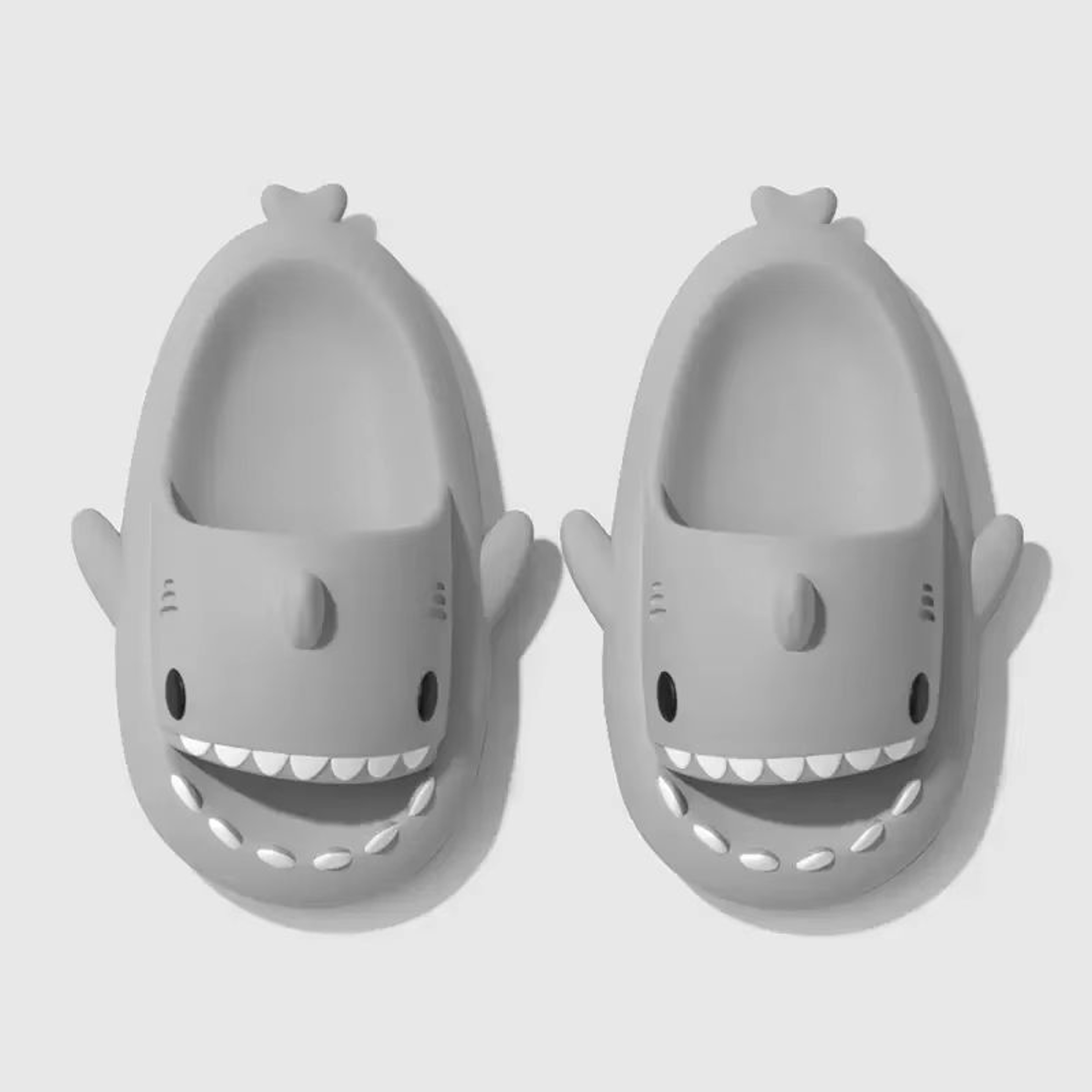 SharkWave Unisex Summer Shark Slippers  Soft AntiSlip Beach And Home Sandals 4