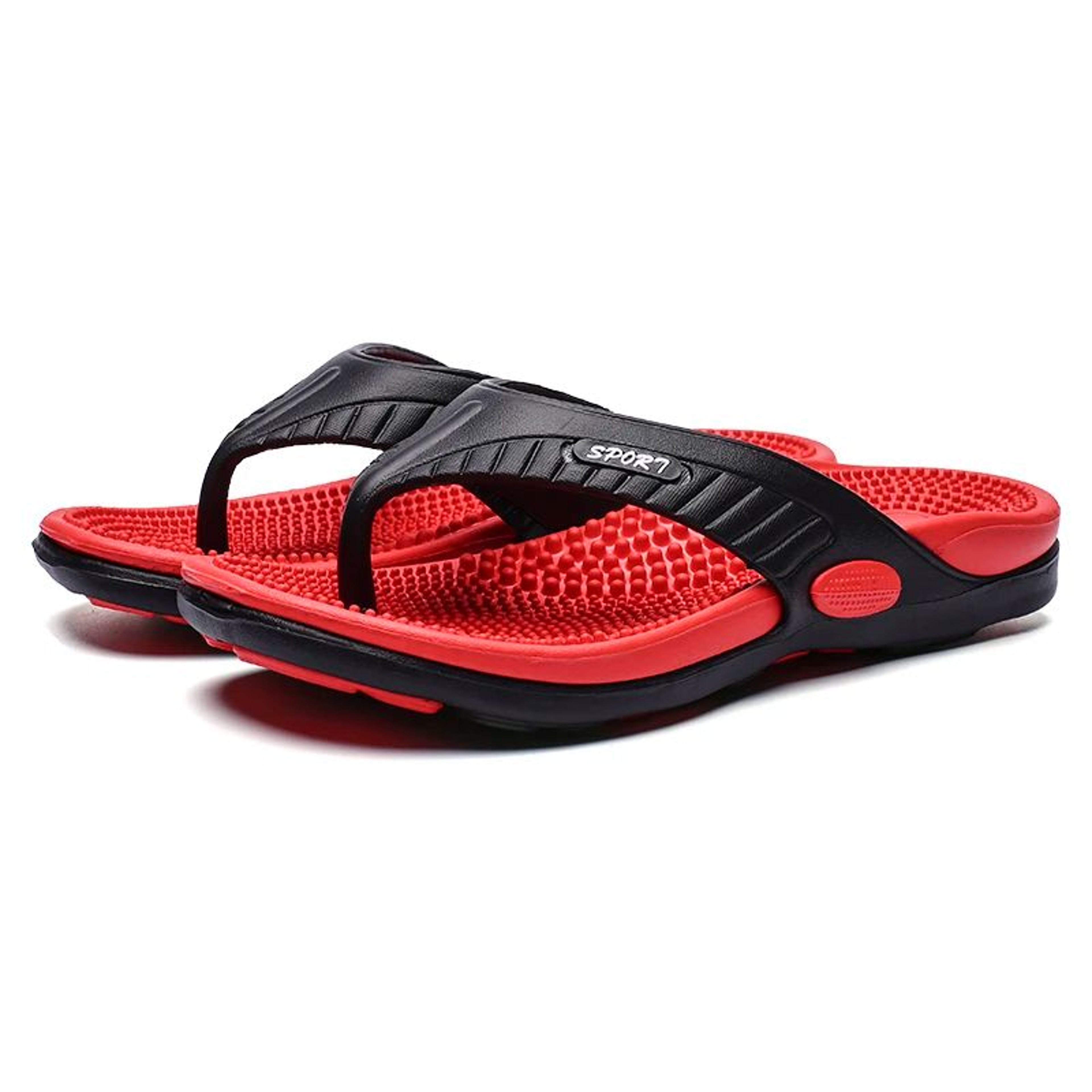 AirFlex Mens Massage EVA Beach Flip Flops Breathable Summer Sandals 3