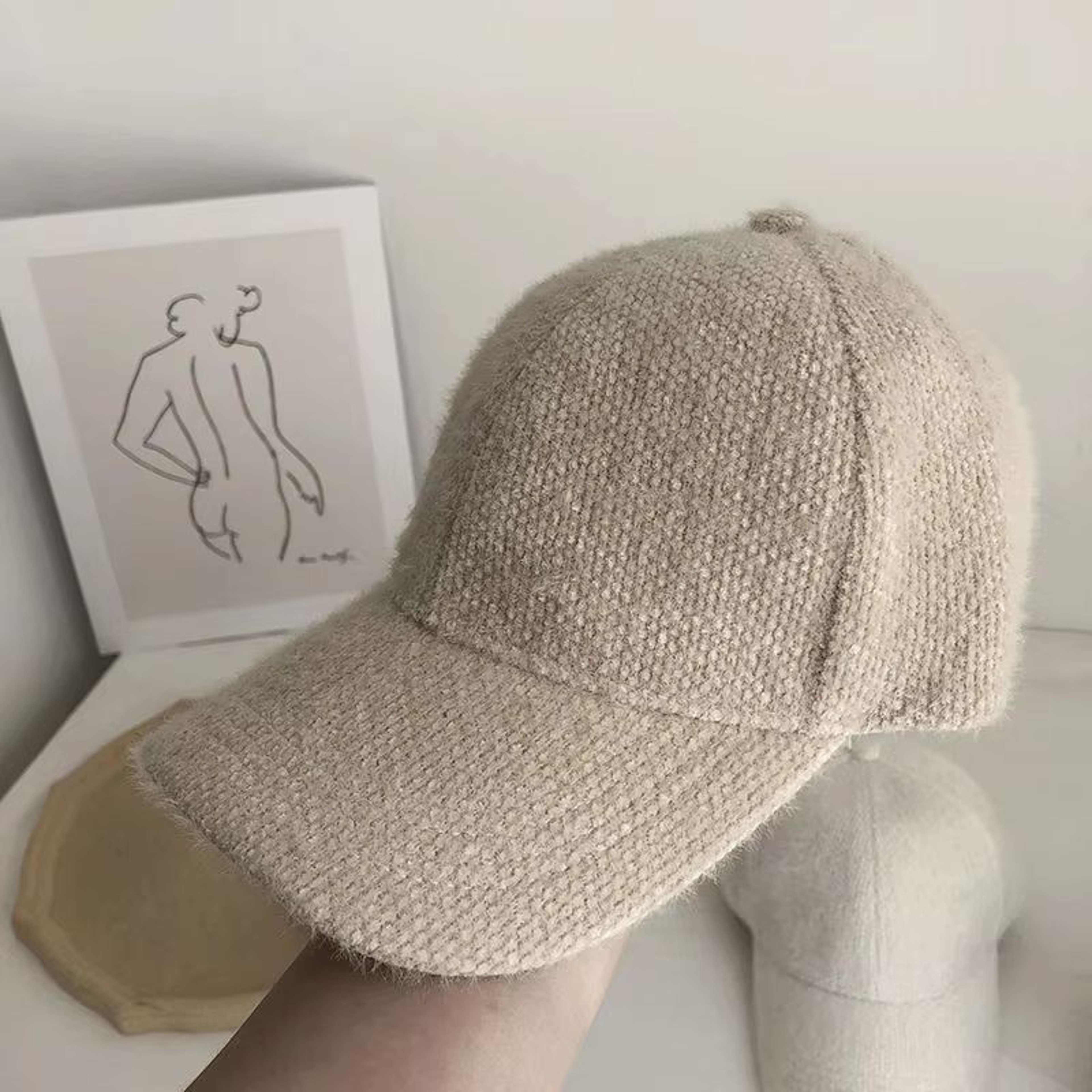 AutumnWinter Duckbill Warm Baseball Cap 0