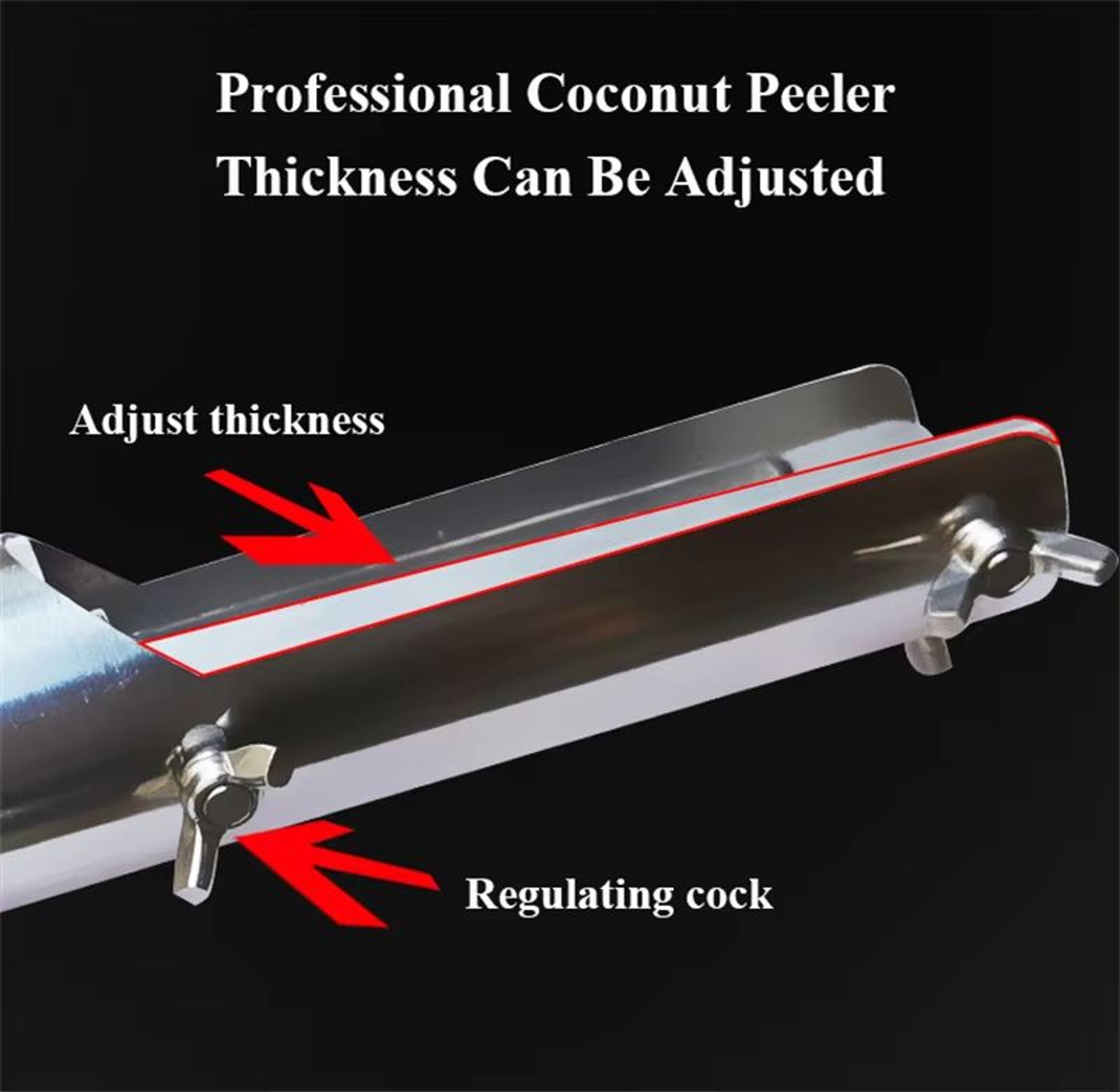 Electric Handheld Coconut Peeling Machine Tool  50W Professional Coconut Peeler For Commercial Use 2