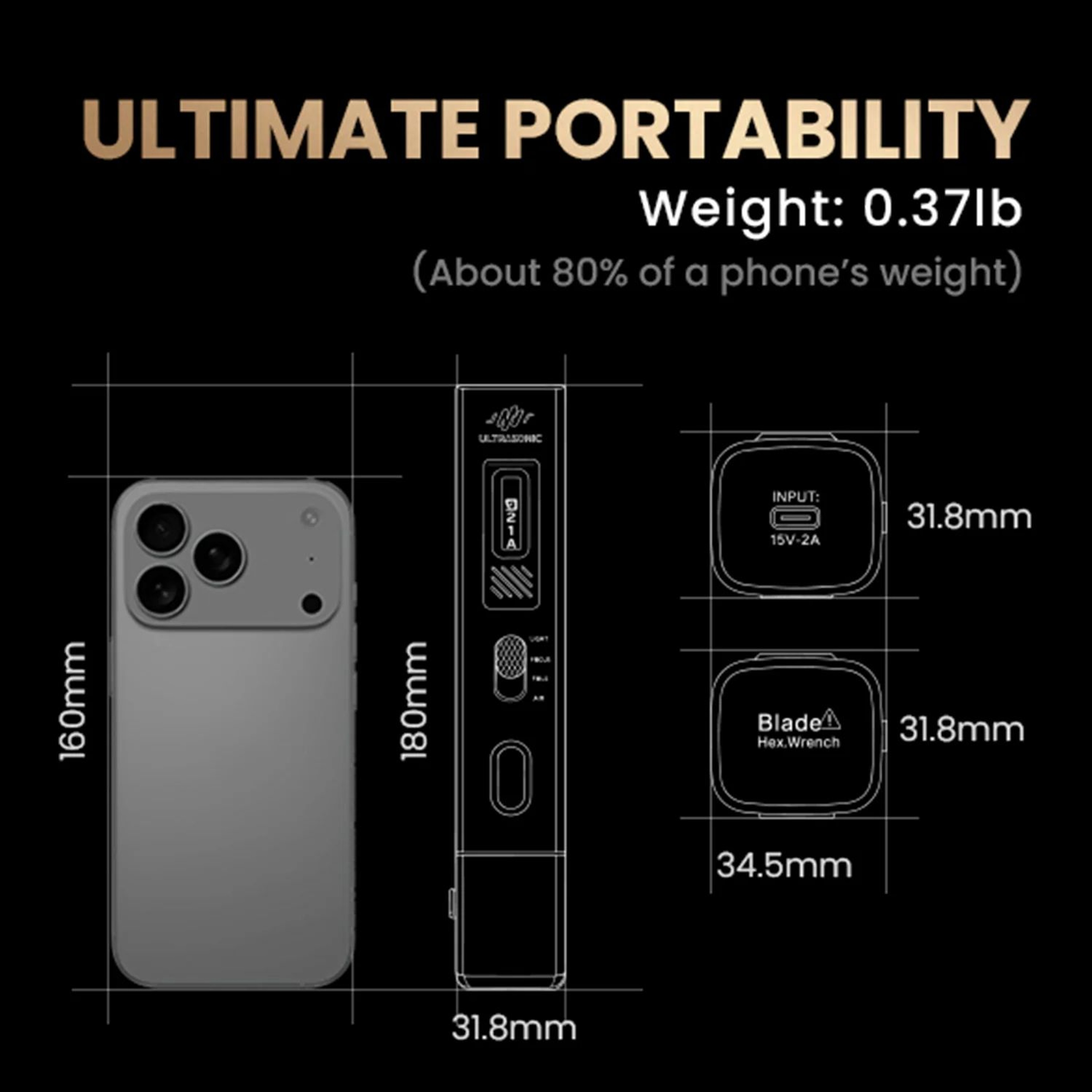 Jakemy JMY10 PRO 35W Ultrasonic Cutting And Polishing Tool  Precision DIY Cutter For Model Boards C 1