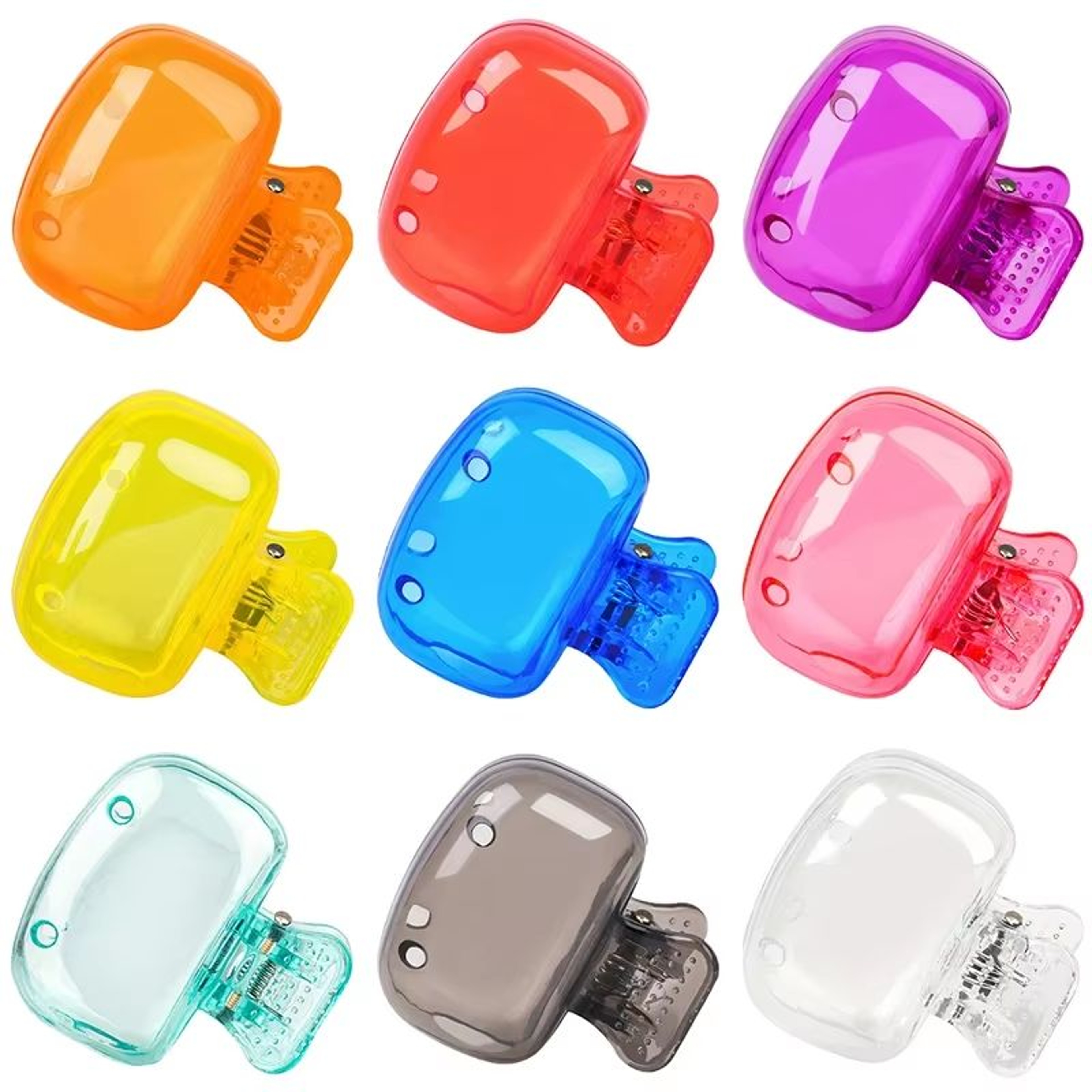 CleanGuard Portable Toothbrush Head Covers Protective Travel Case 4