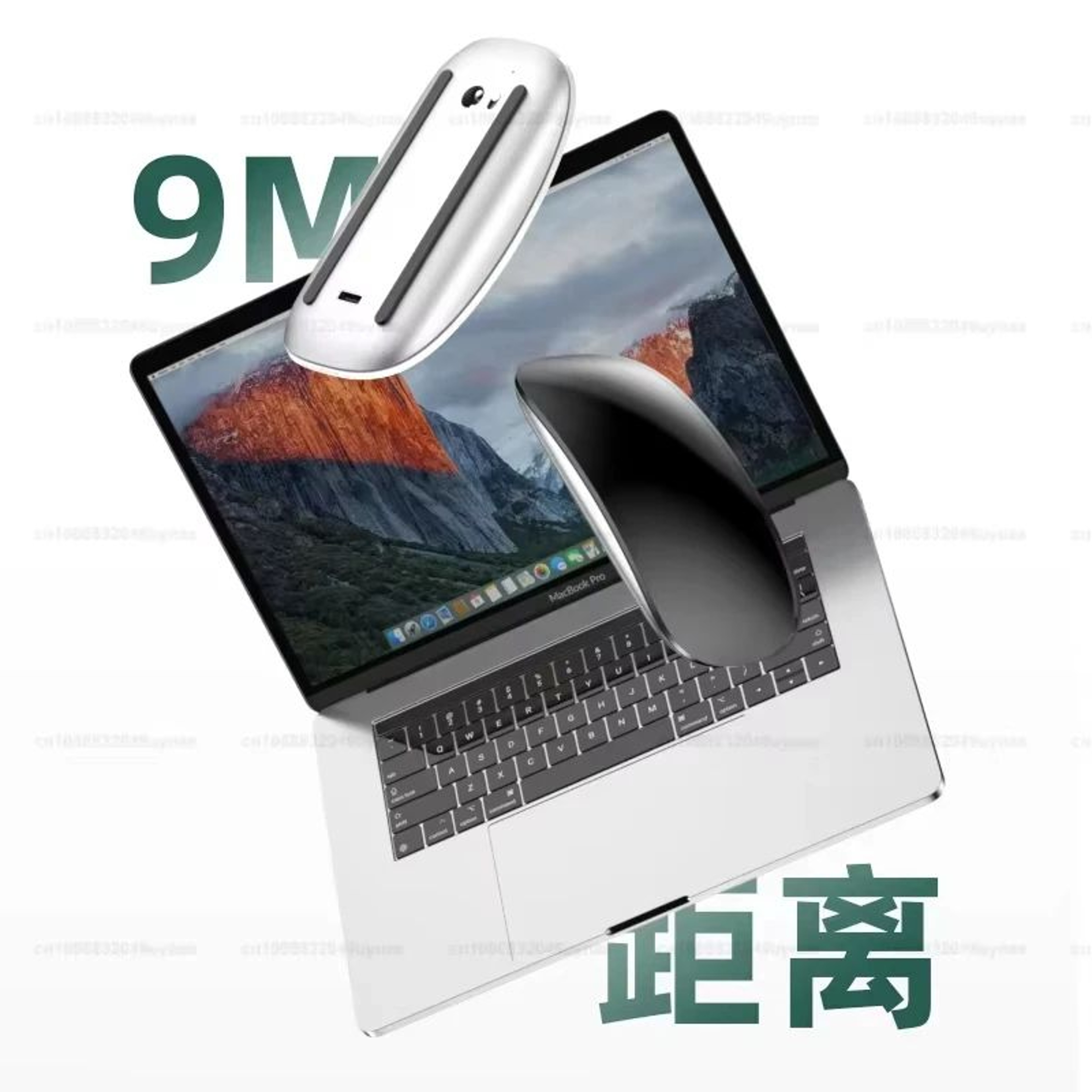 Magic Style Wireless Bluetooth Mouse With Multi Touch Gestures For MacBook IPad And Tablet Uset 2