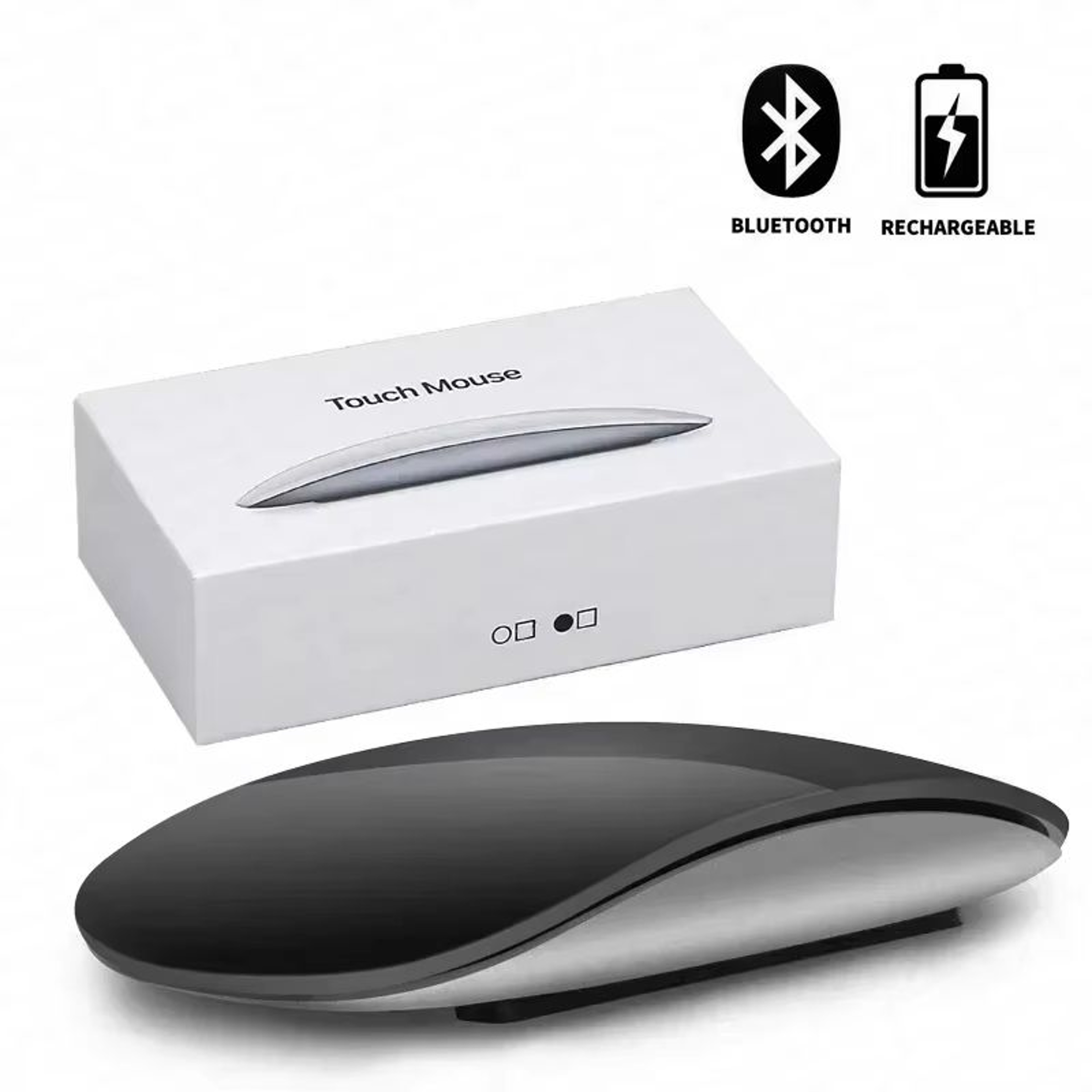 Magic Style Wireless Bluetooth Mouse With Multi Touch Gestures For MacBook IPad And Tablet Uset 7