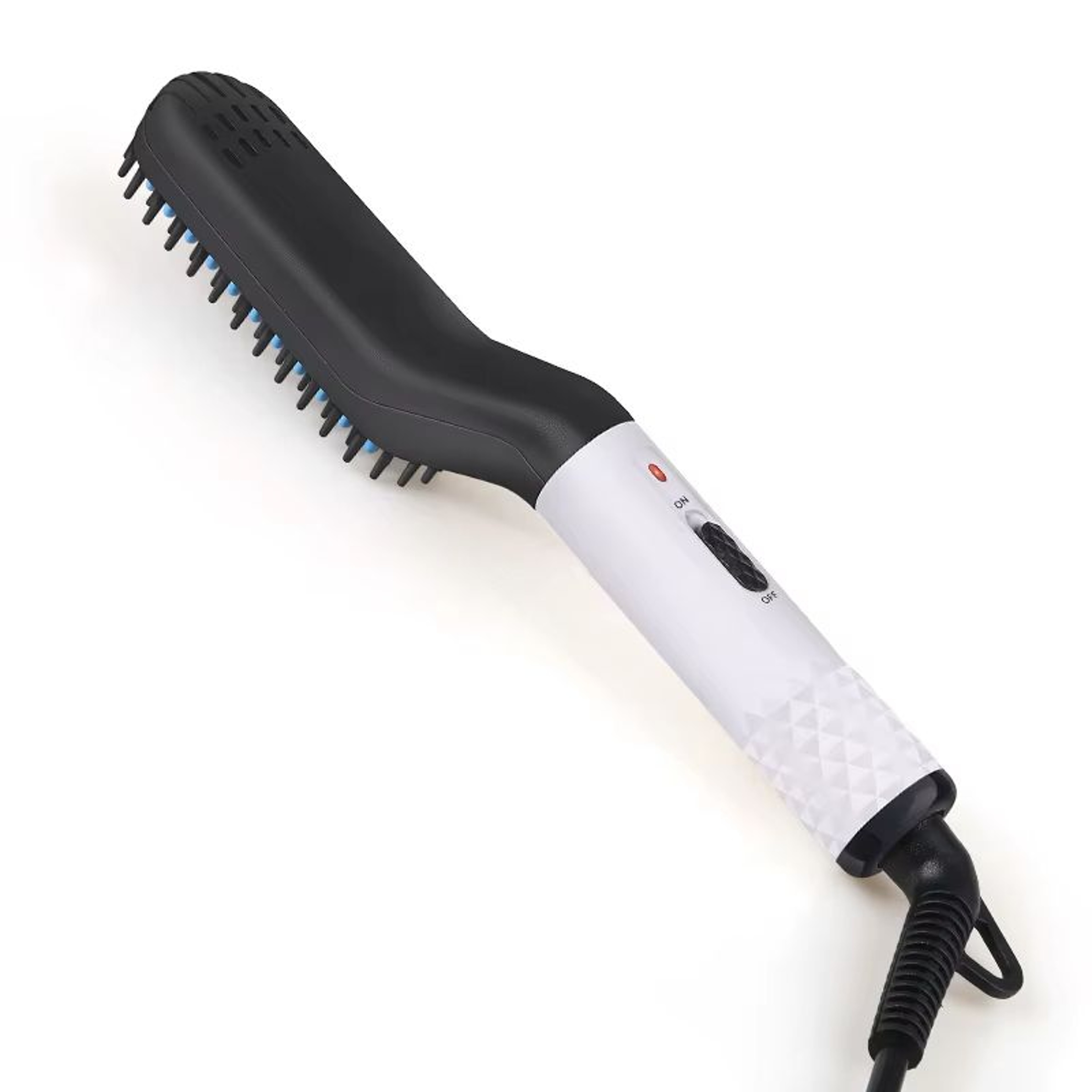 2in1 Beard Straightener Brush Portable Heated Beard Comb For Mens Hair And Beard Styling 2