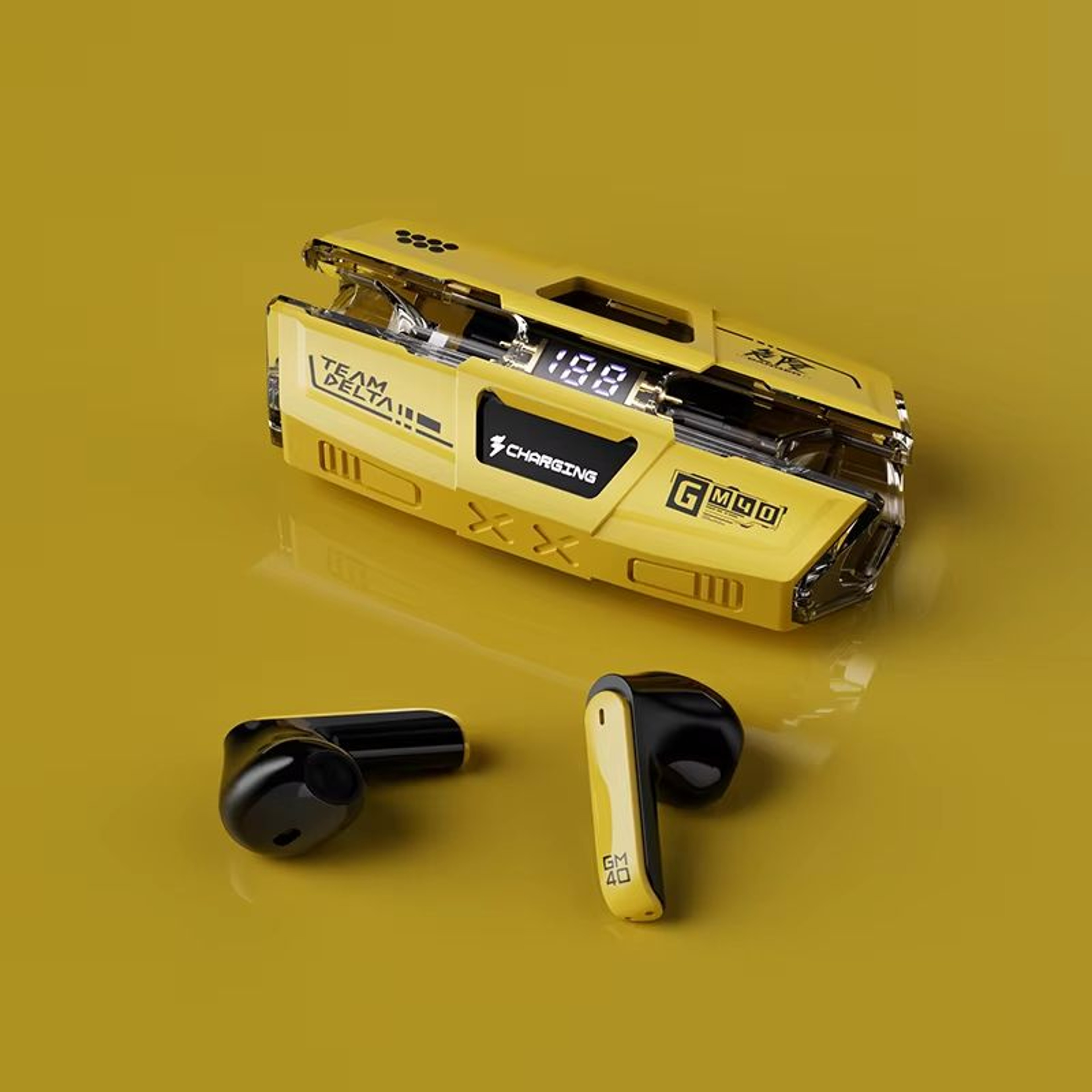 GM40 TWS Bluetooth 53 Low Latency Gaming Earbuds With HiFi Stereo Sound 9